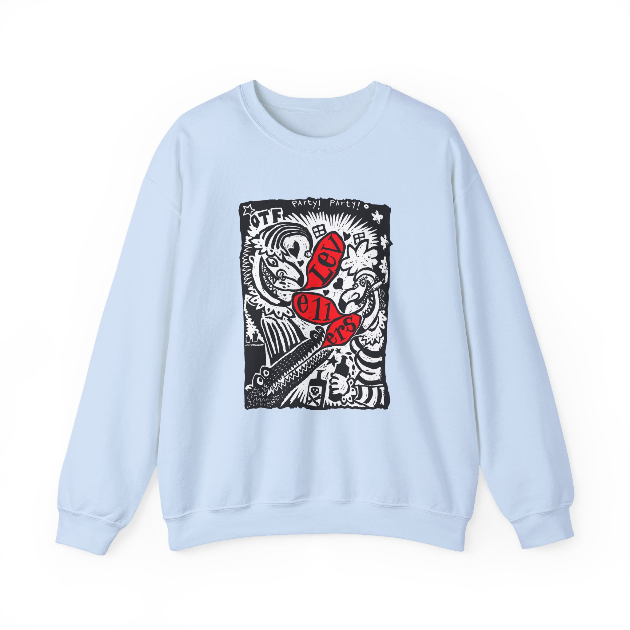 Levellers Party Party Unisex Heavy Blend™ Crewneck Sweatshirt - Image 13
