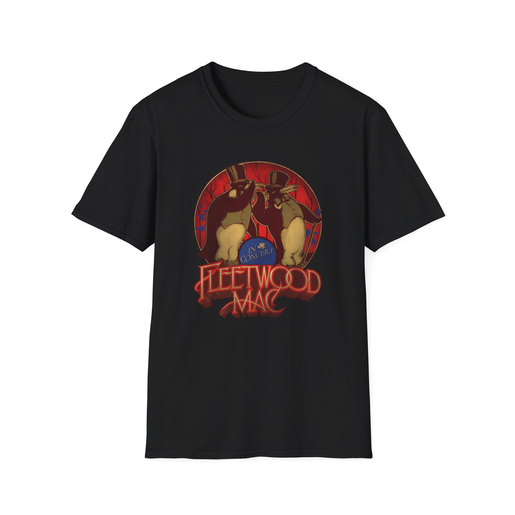 Fleetwood Mac Penguin Unisex Softstyle T-Shirt