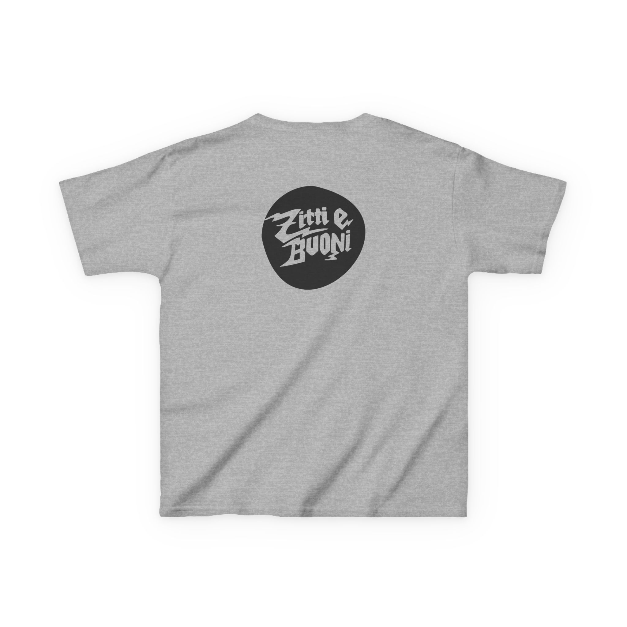 Kids Maneskin Pocket Logo & Zitti e Buoni Circle Heavy Cotton™ Tee - Image 6