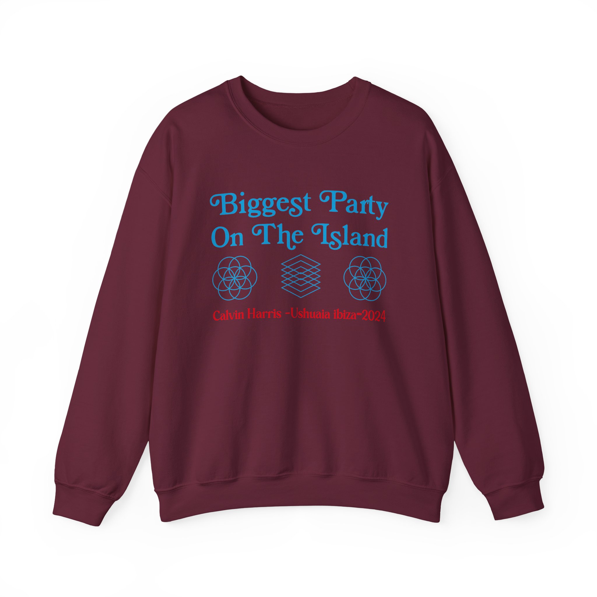 Calvin Harris Ushuaia Higher Level Unisex Heavy Blend™ Crewneck Sweatshirt - Image 9