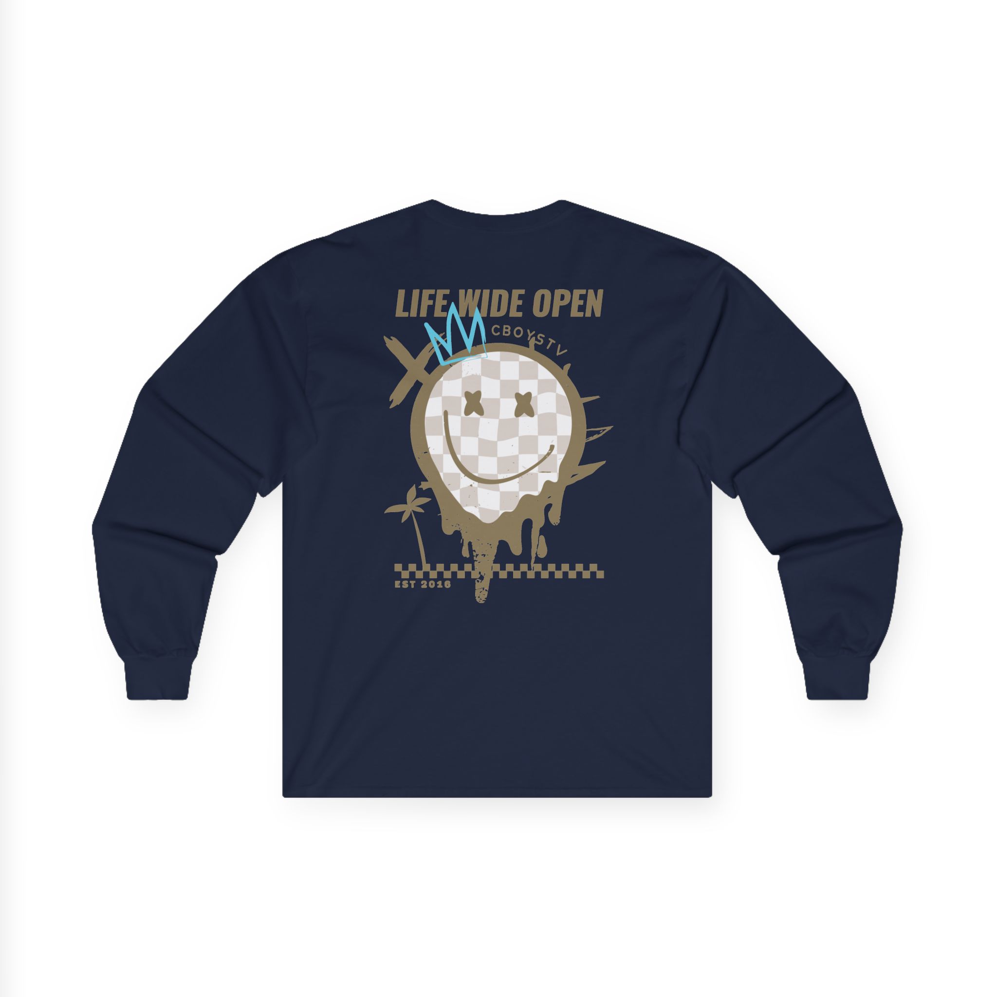 Cboystv Tan Rockstar Unisex Ultra Cotton Long Sleeve Tee - Image 14