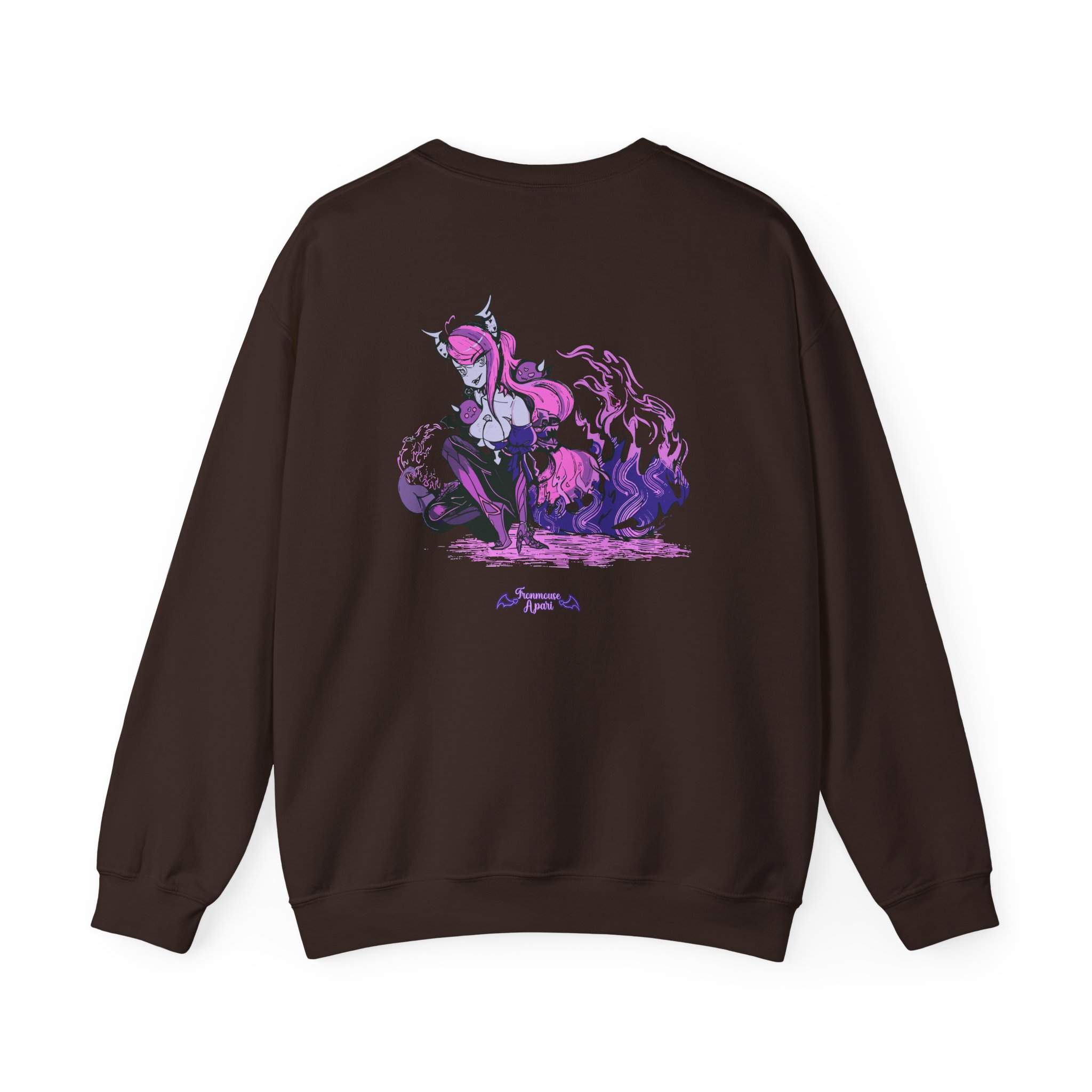 Ironmouse Underworld Goddess Unisex Heavy Blend™ Crewneck Sweatshirt - Image 4