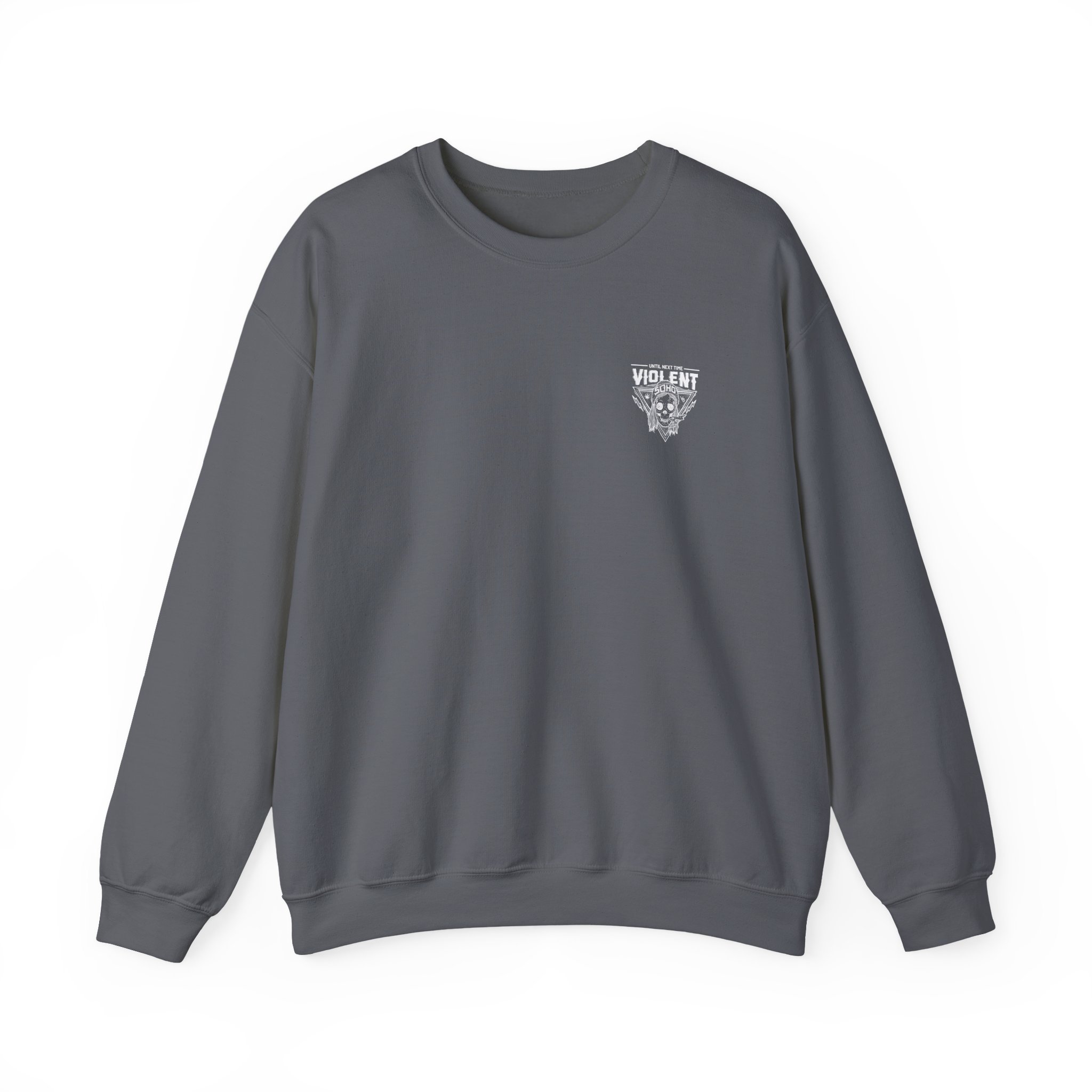 Violent Soho Until Next Time Blazin' Skull Unisex Heavy Blend™ Crewneck Sweatshirt - Image 11