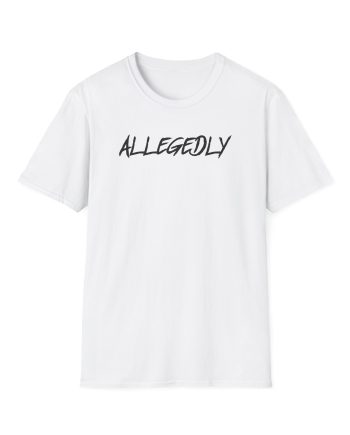 Valuetainment Allegedly Army Unisex Softstyle T-Shirt