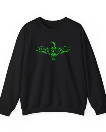 A Flock of Seagulls Logo Unisex Heavy Blend™ Crewneck Sweatshirt