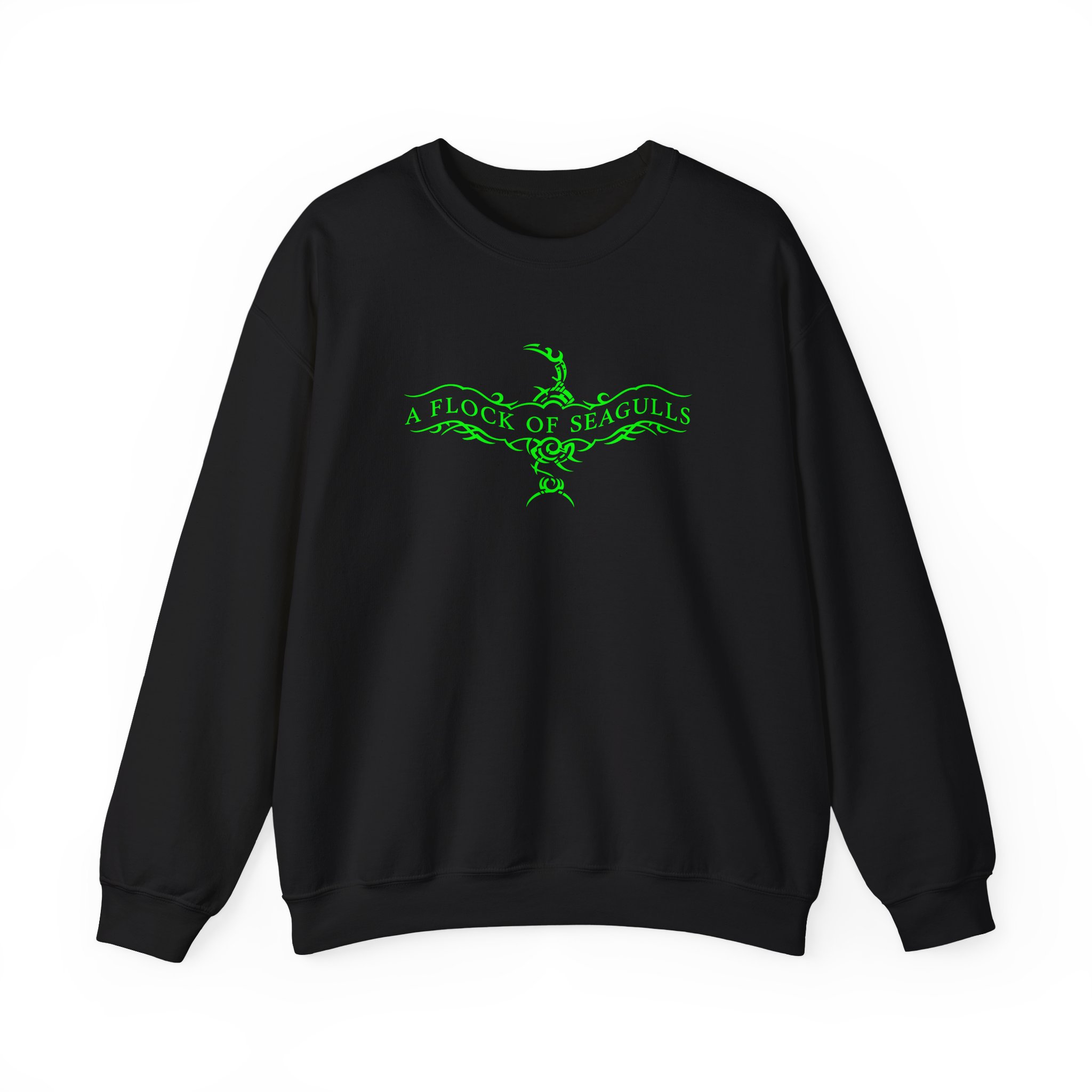A Flock of Seagulls Logo Unisex Heavy Blend™ Crewneck Sweatshirt