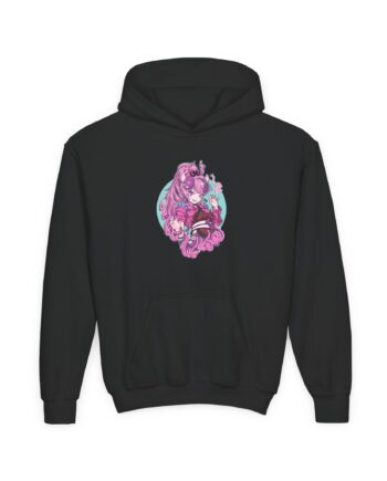 Ironmouse ×  Invasion Club Youth Heavy Blend Hooded Sweatshirt