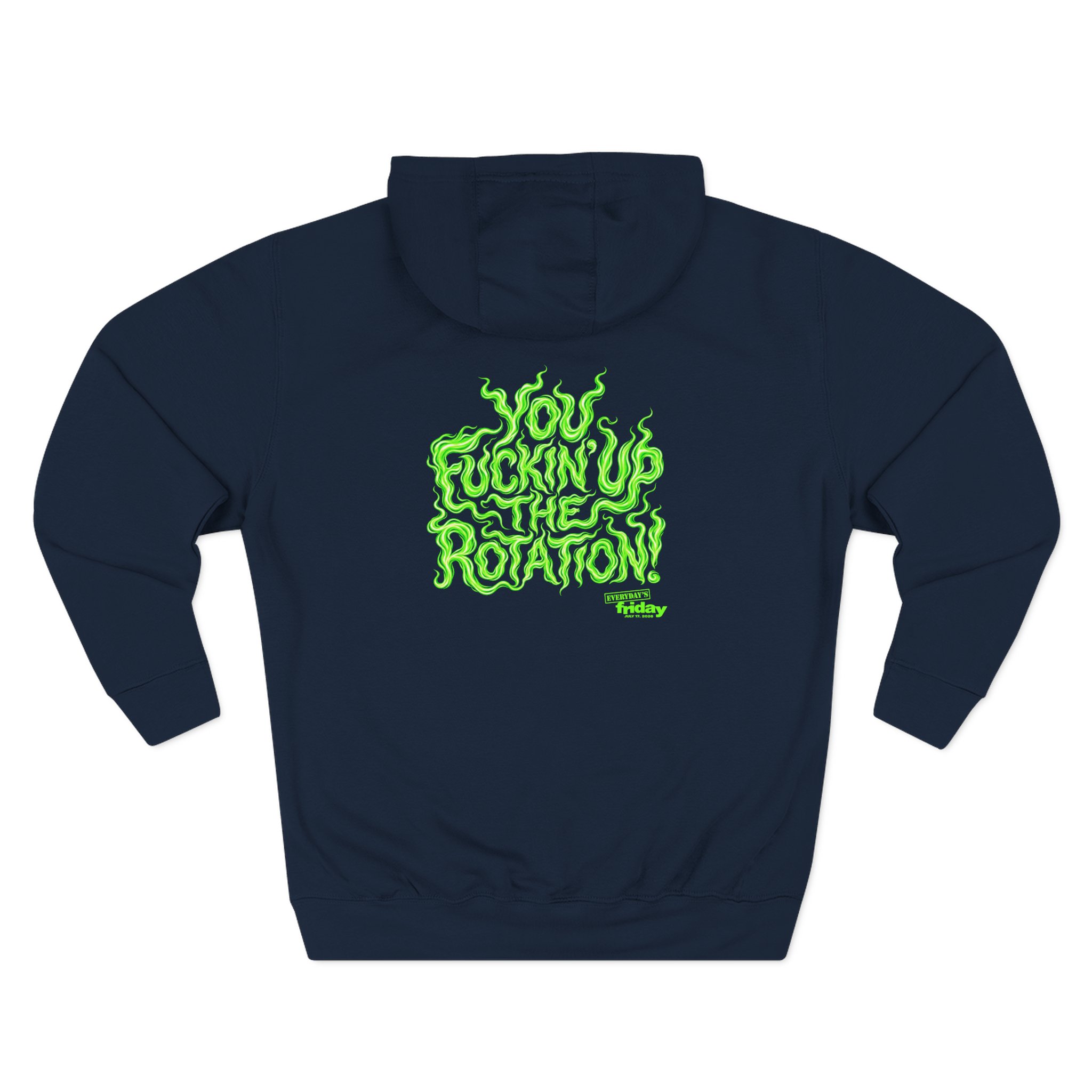 Ice Cube Puff Puff Give Three-Panel Fleece Hoodie - Image 8