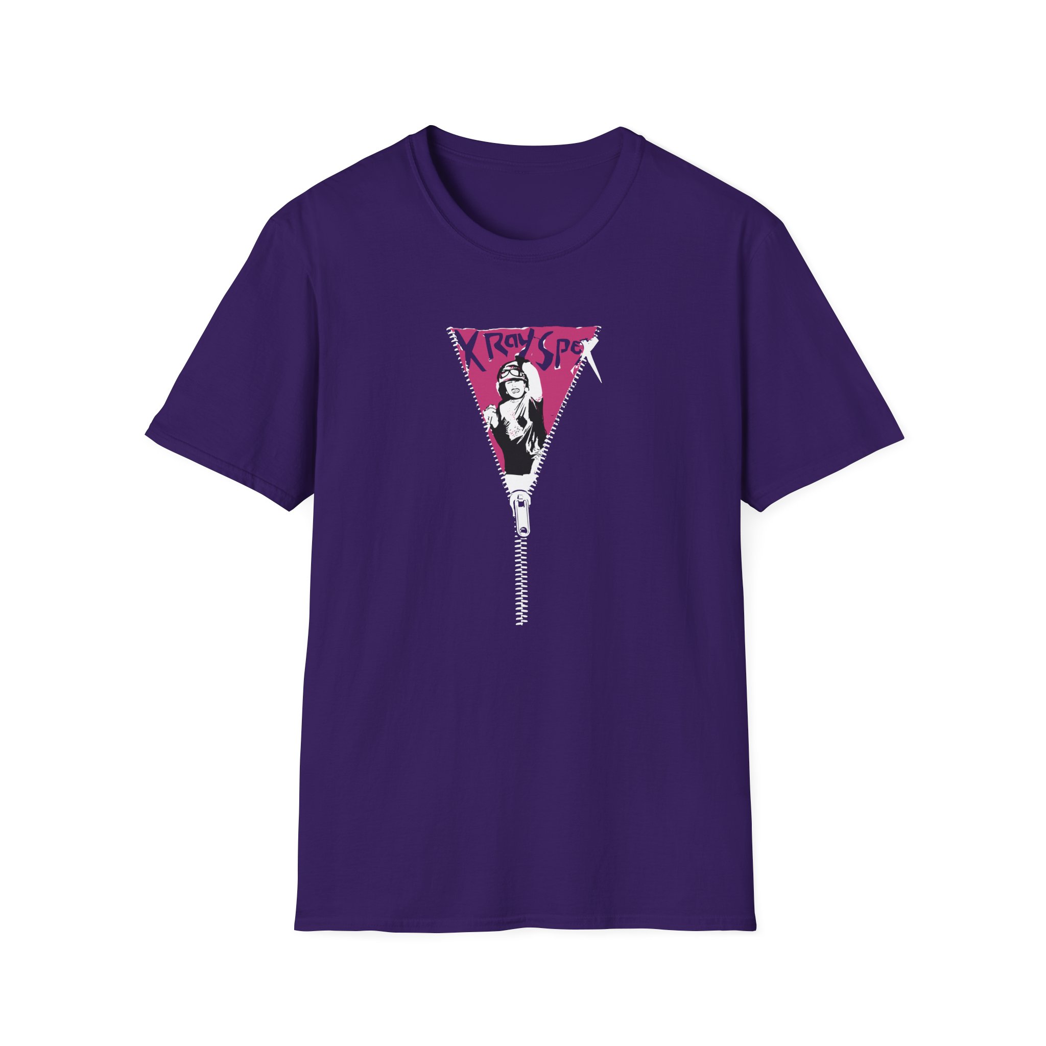 X-ray Spex Zipper Unisex Softstyle T-Shirt - Image 25