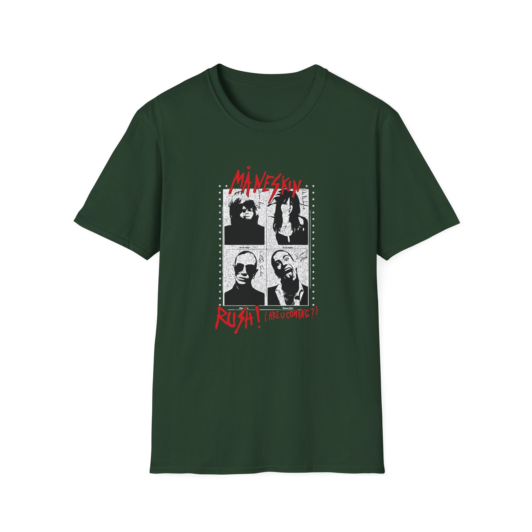 Maneskin RUSH! Unisex Softstyle T-Shirt - Image 5