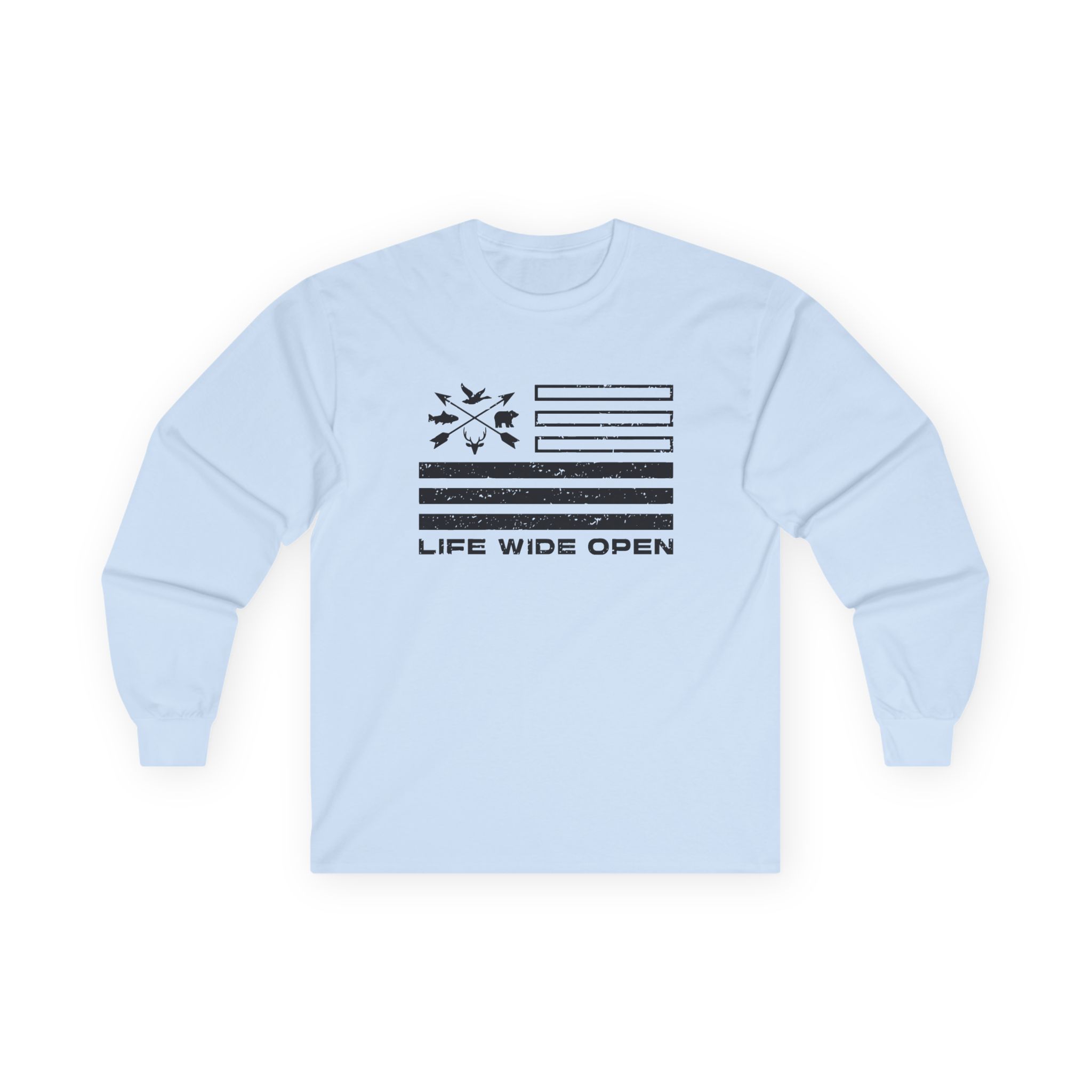 Cboystv Freedom Outdoors Unisex Ultra Cotton Long Sleeve Tee - Image 7