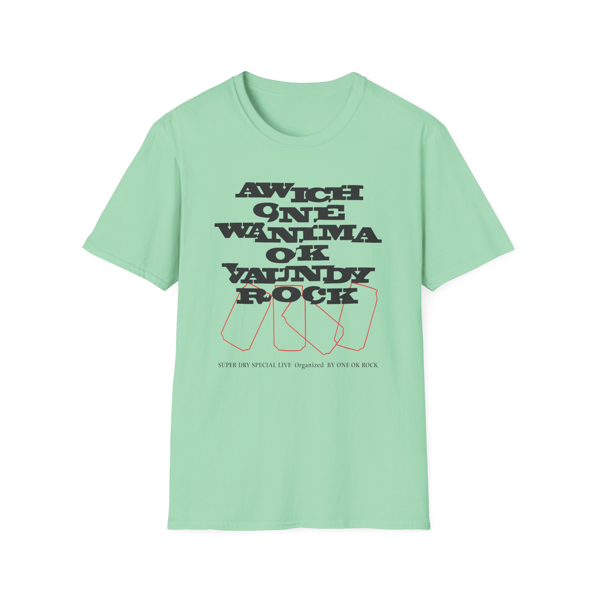 One Ok Rock Sd Unisex Softstyle T-Shirt - Image 11