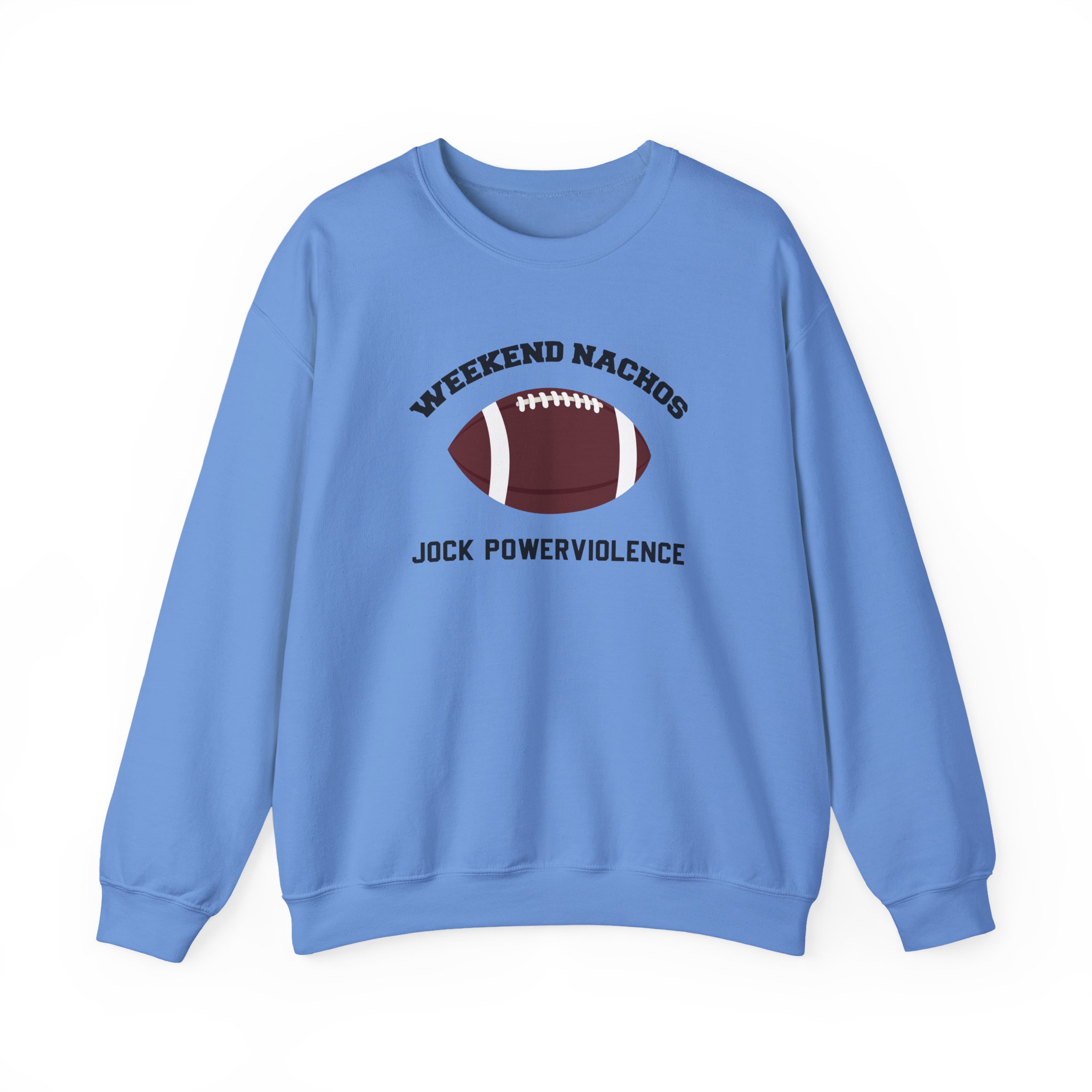 Weekend Nachos Jock Unisex Heavy Blend™ Crewneck Sweatshirt - Image 5