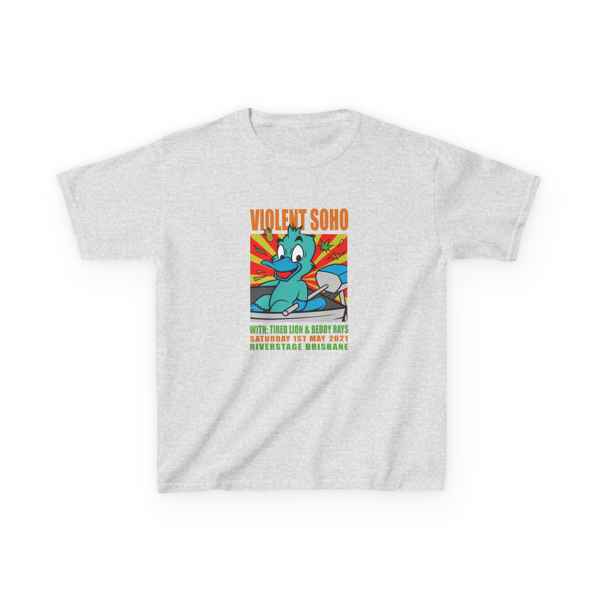 Violent Soho Event Poster Kids Heavy Cotton™ Tee - Image 7