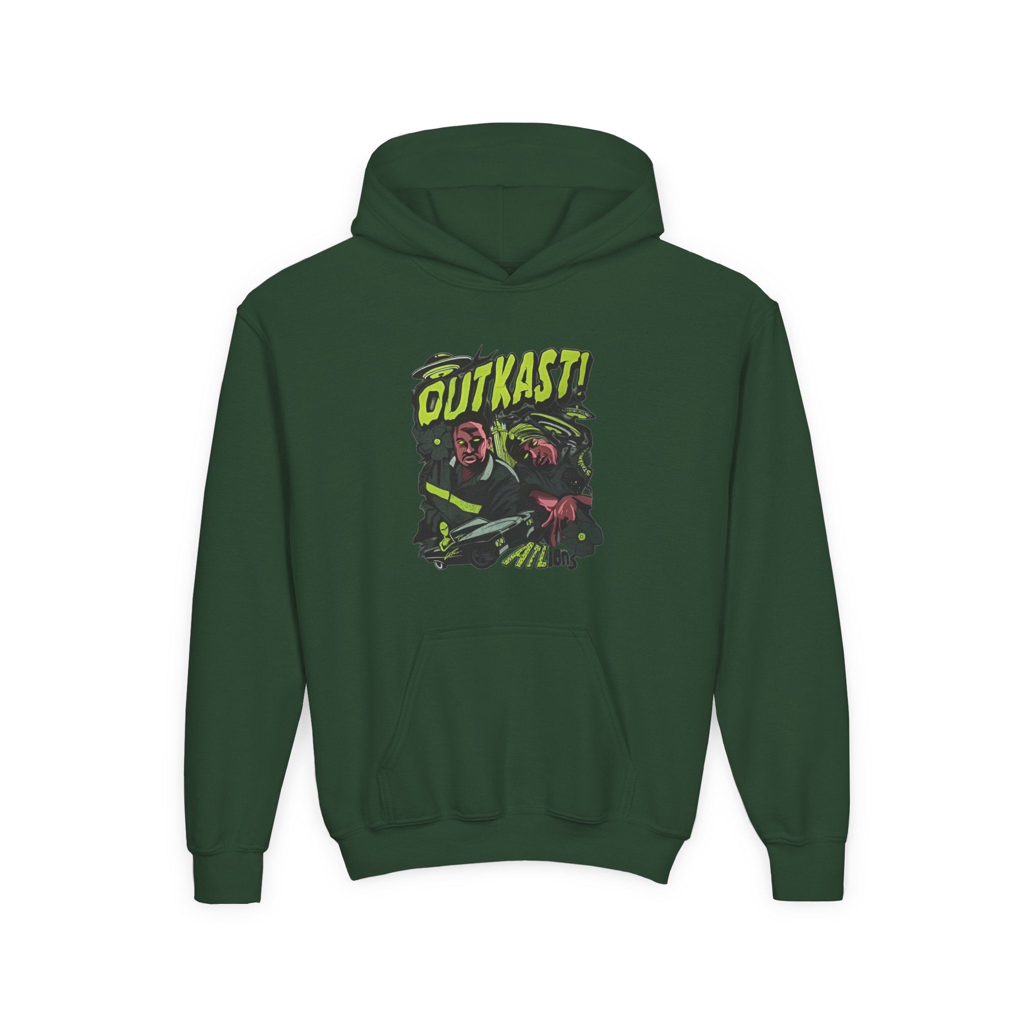 Youth Outkast ATLiens Heavy Blend Hooded Sweatshirt