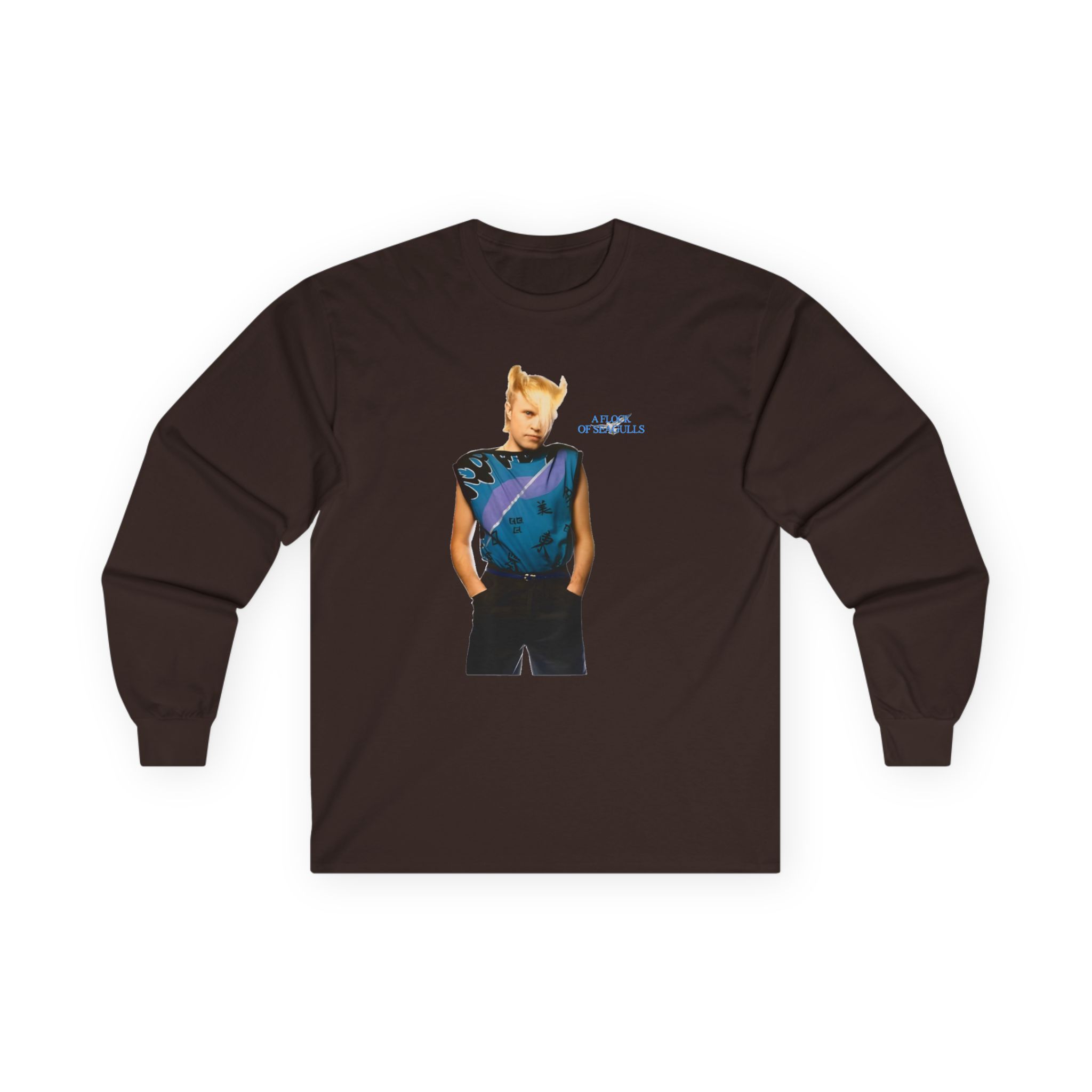 A Flock of Seagulls Mike Score Unisex Ultra Cotton Long Sleeve Tee - Image 3
