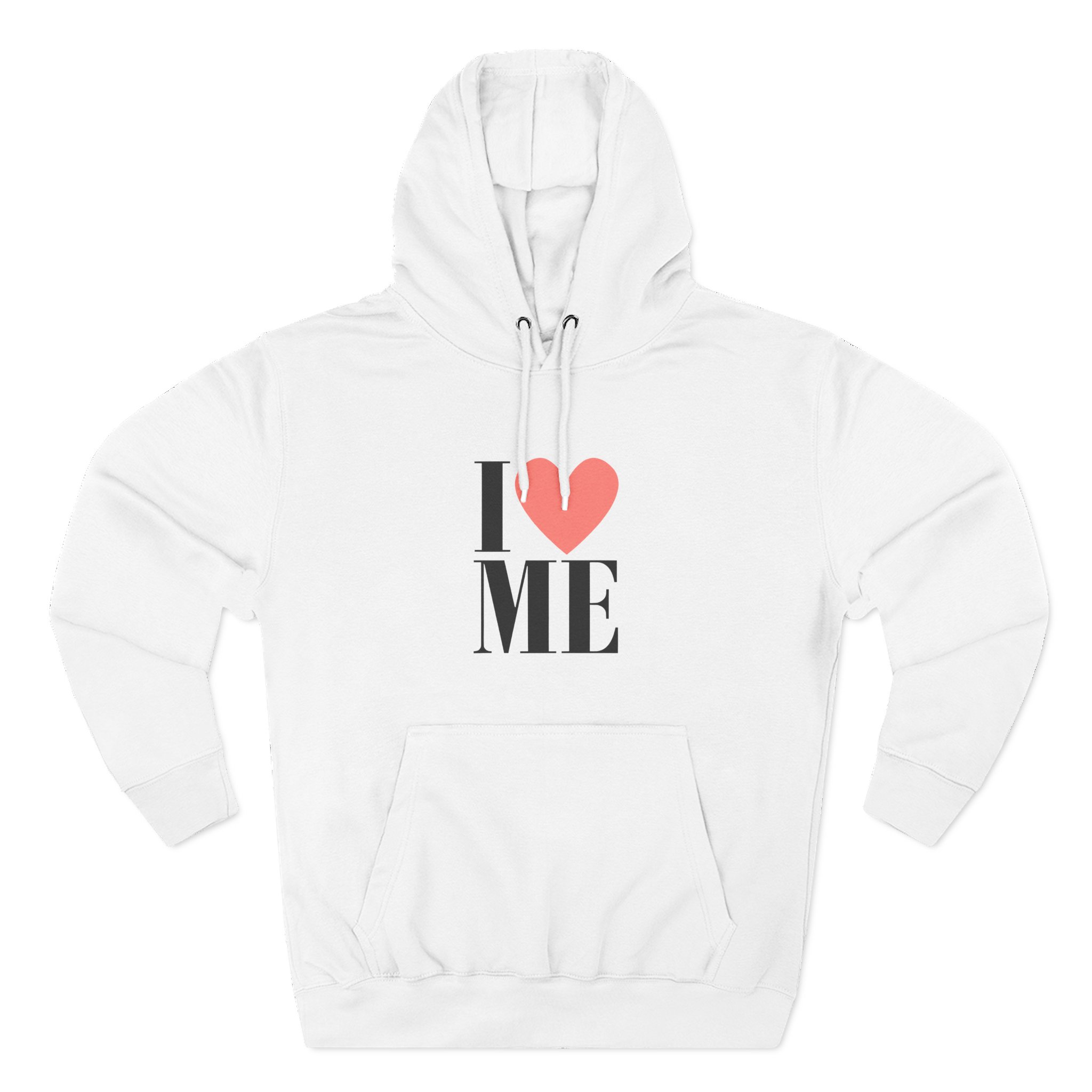 D L I Love Me Three-Panel Fleece Hoodie