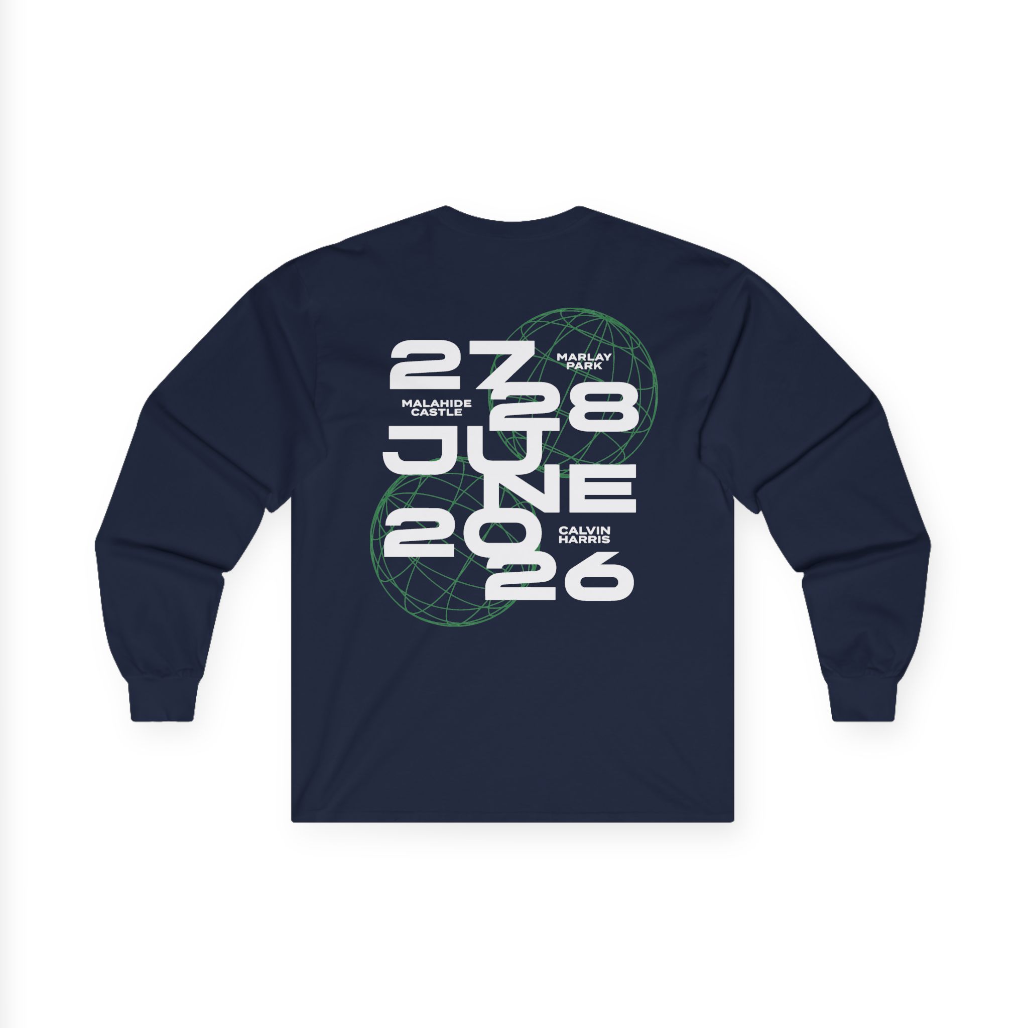 Calvin Harris Wireframe Marlay Park Unisex Ultra Cotton Long Sleeve Tee - Image 10