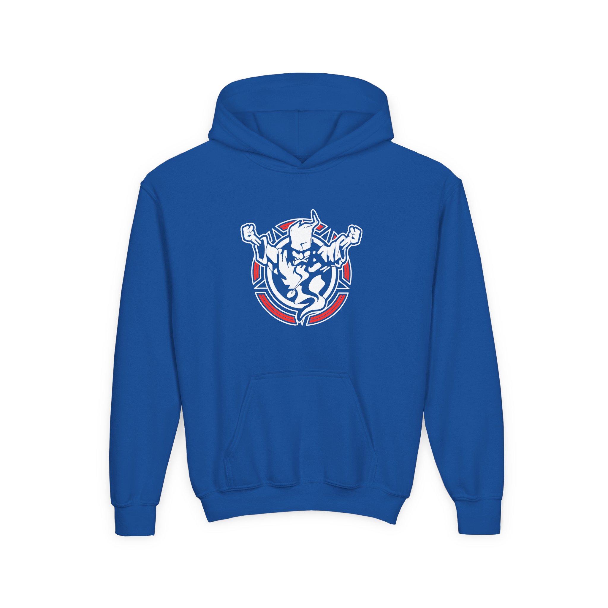 Thunderdome Youth Heavy Blend Hooded Sweatshirt - Image 7