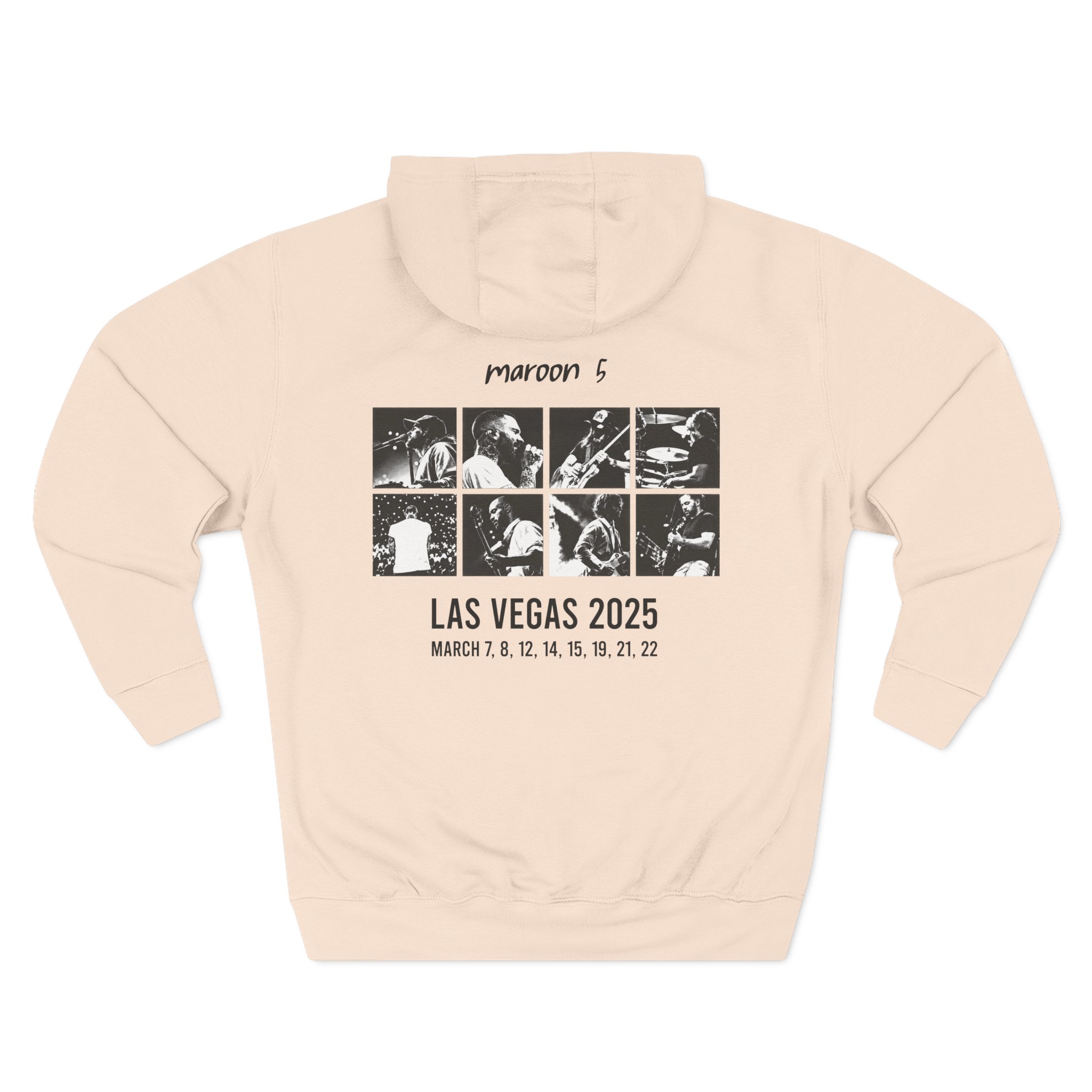 Adam Levine M5LV 2025 Grid Three-Panel Fleece Hoodie - Image 6