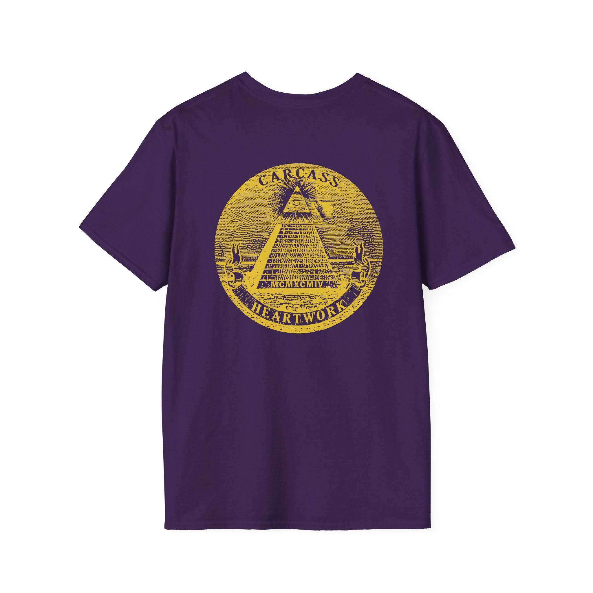 Carcass Heartwork Unisex Softstyle T-Shirt - Image 14