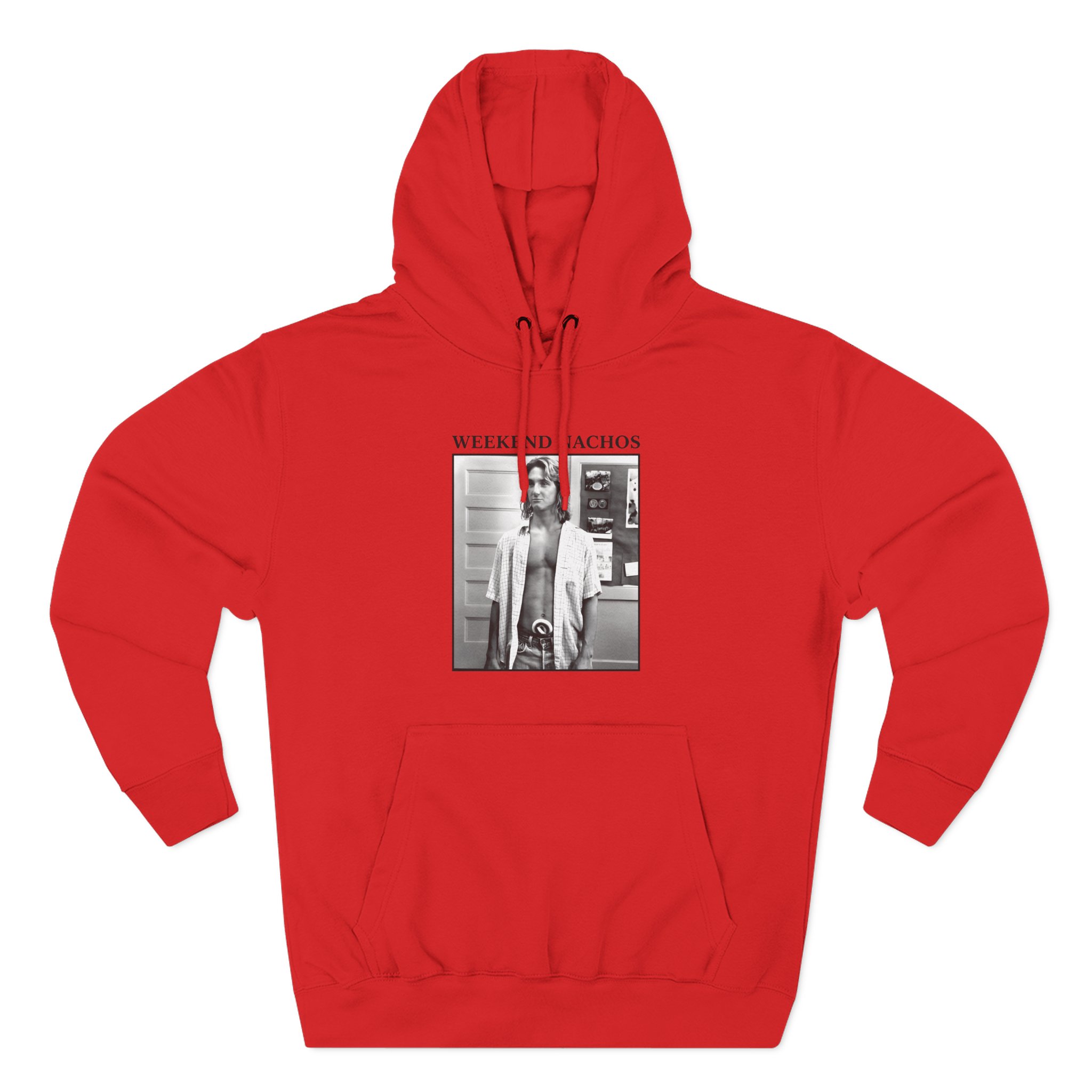 Weekend Nachos Three-Panel Fleece Hoodie - Image 15