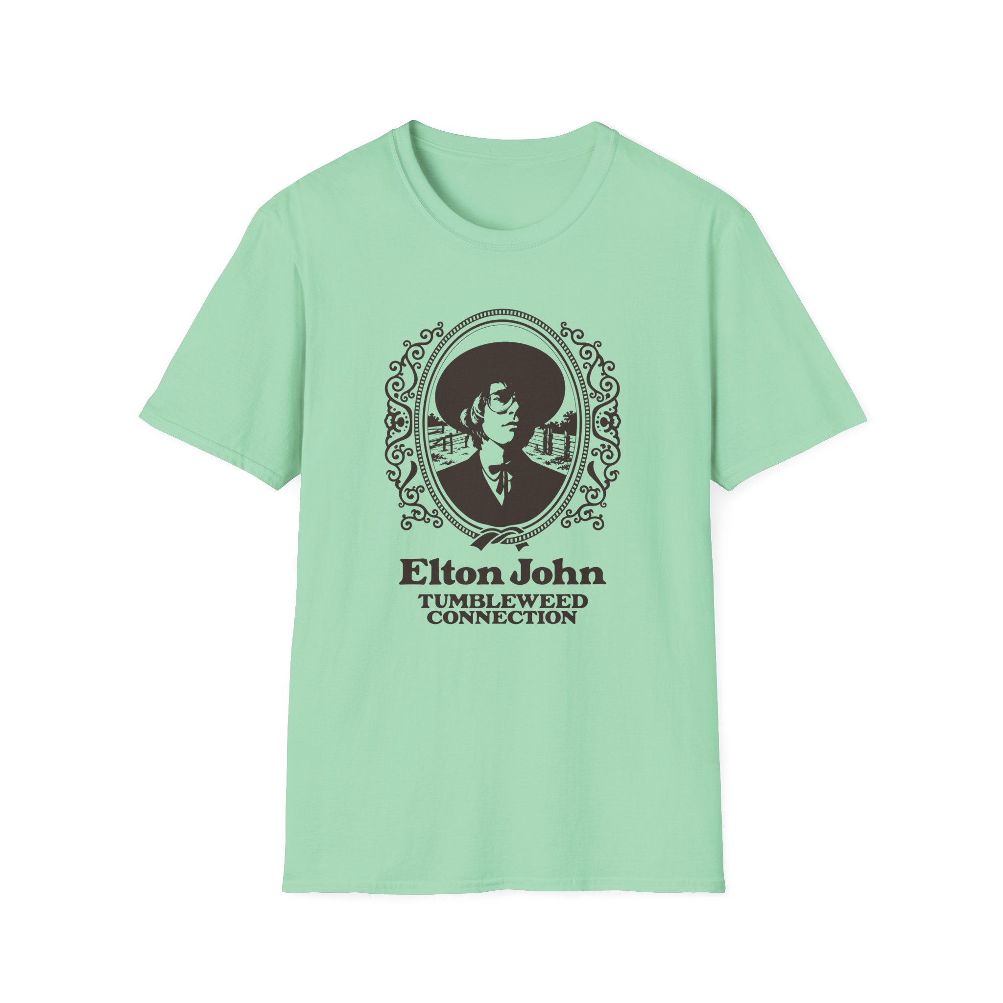 Ej Farewell Tumbleweed Connection Unisex Softstyle T-Shirt - Image 13