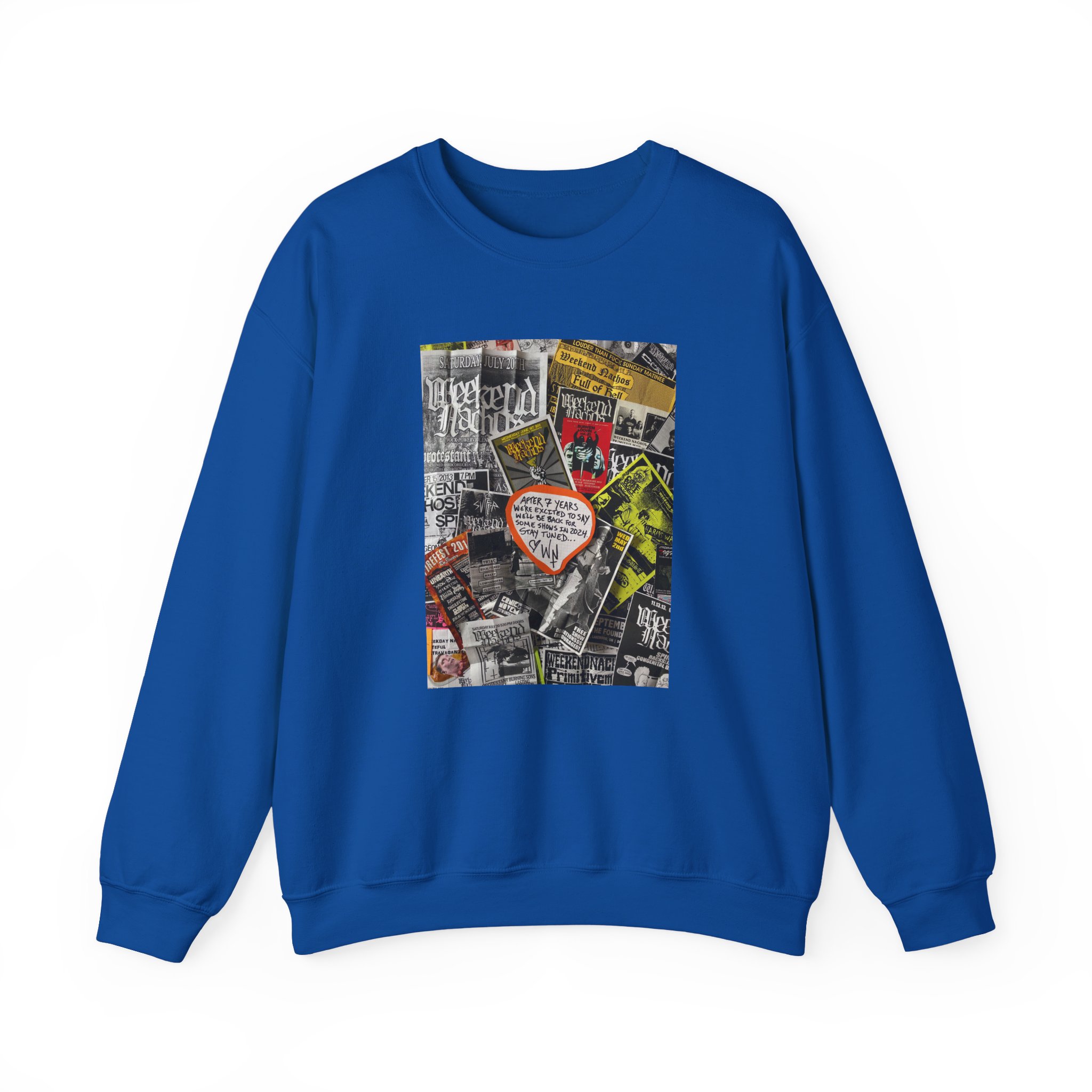 Weekend Nachos Unisex Heavy Blend™ Crewneck Sweatshirt - Image 19