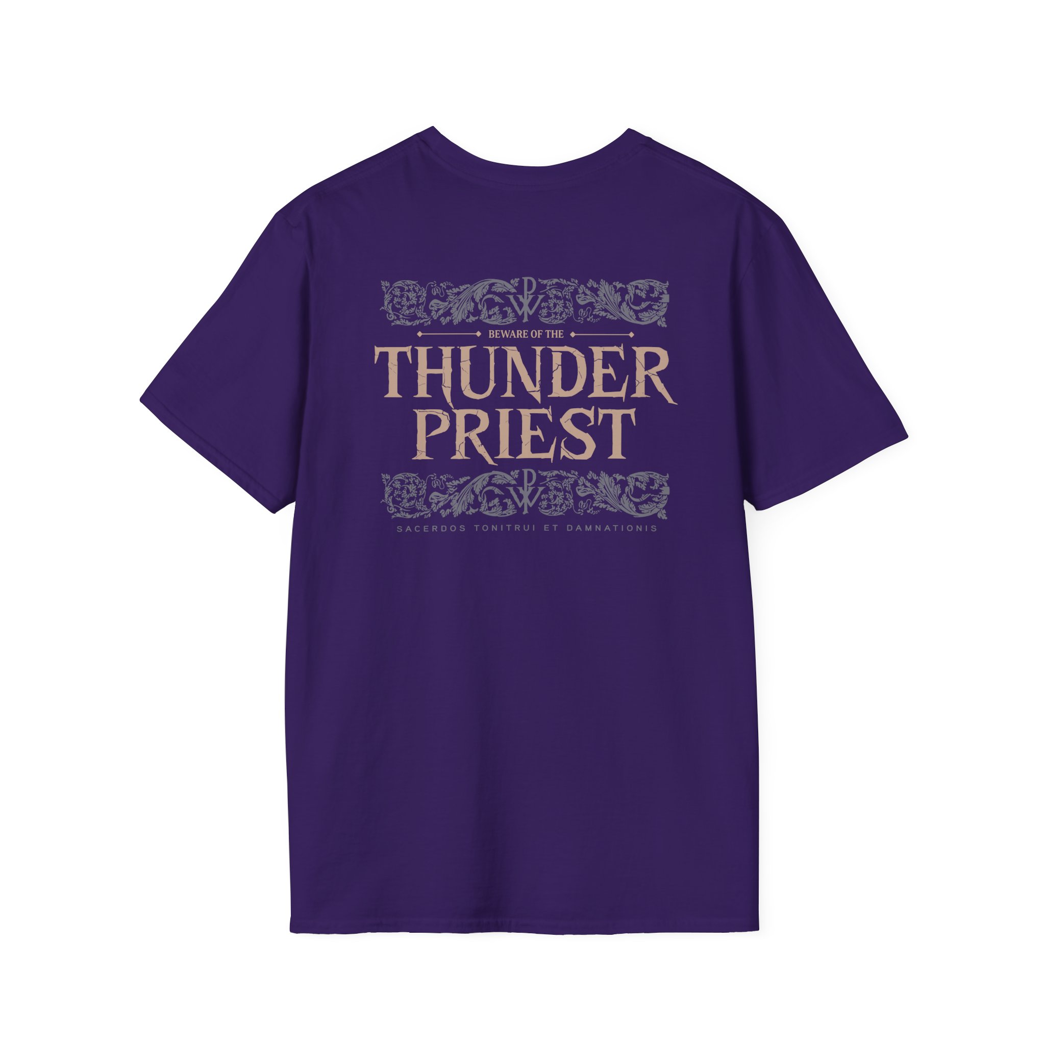 Powerwolf Thunderpriest Unisex Softstyle T-Shirt - Image 10