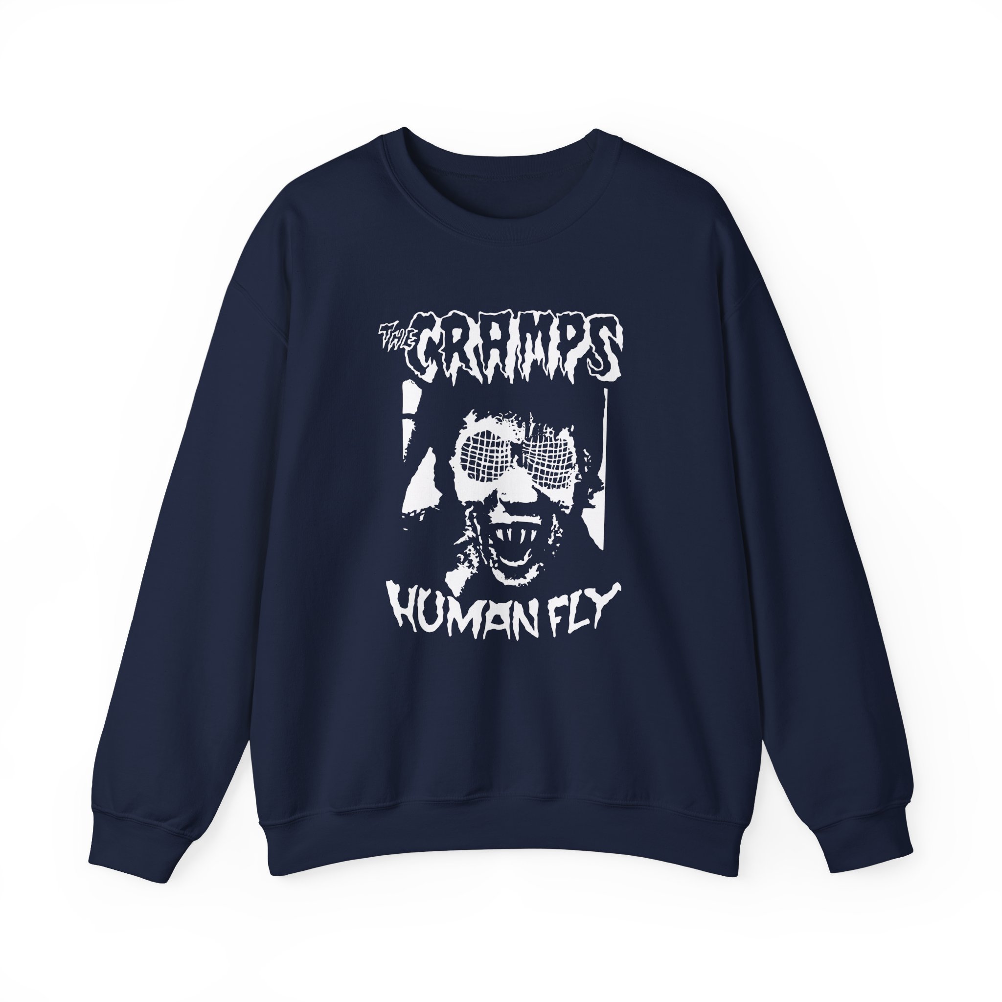 The Cramps Human Fly Unisex Heavy Blend™ Crewneck Sweatshirt - Image 13