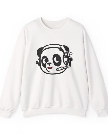 Dude Perfect John Panda Headset Unisex Heavy Blend™ Crewneck Sweatshirt