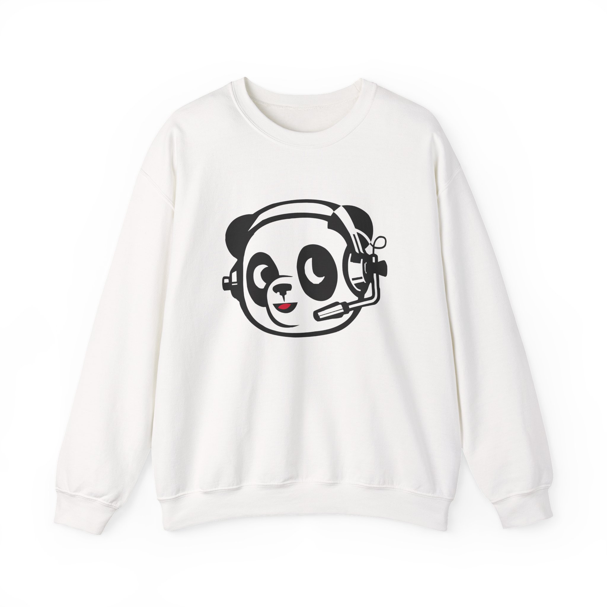 Dude Perfect John Panda Headset Unisex Heavy Blend™ Crewneck Sweatshirt