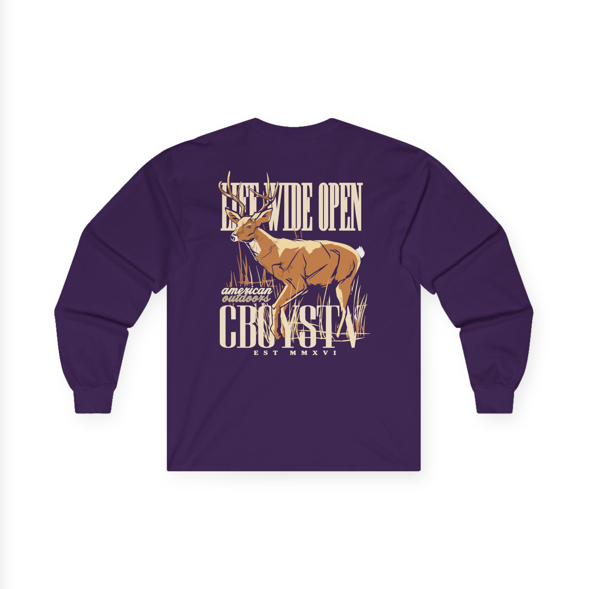 Cboystv Whitetail Unisex Ultra Cotton Long Sleeve Tee - Image 16