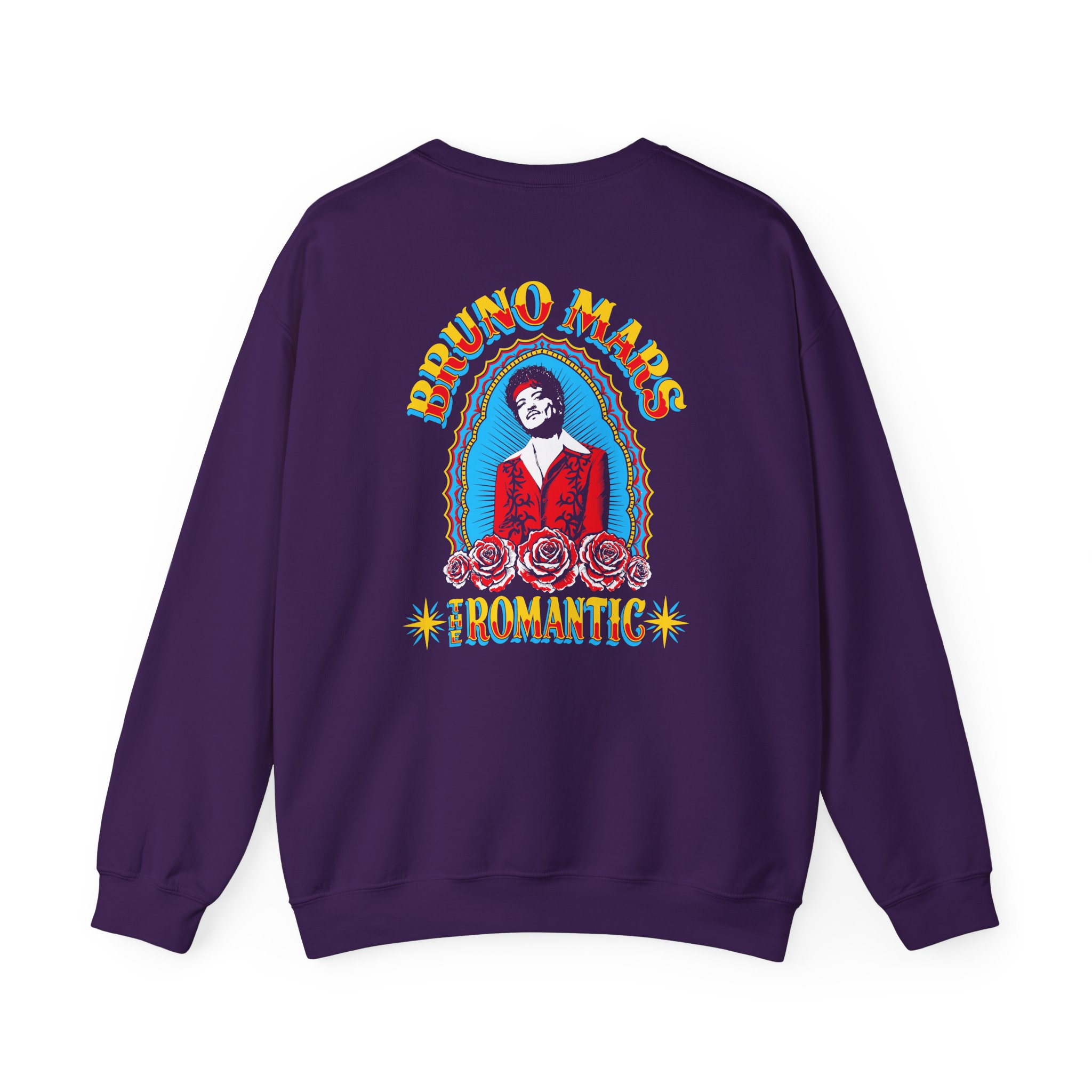 Bruno Mars the Romantic Halo Unisex Heavy Blend™ Crewneck Sweatshirt - Image 12