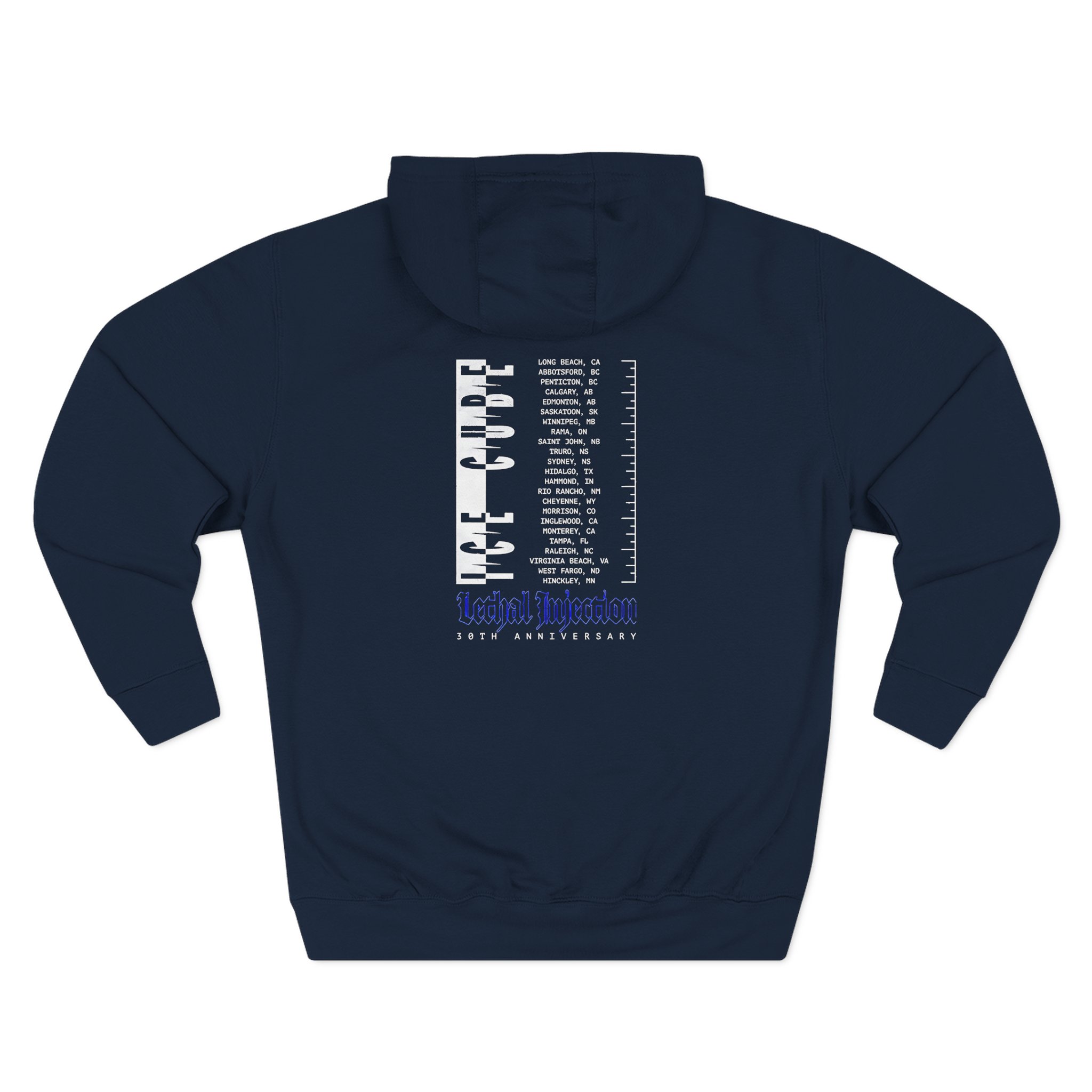 Ice Cube Lethal Injection Tour Three-Panel Fleece Hoodie - Image 4