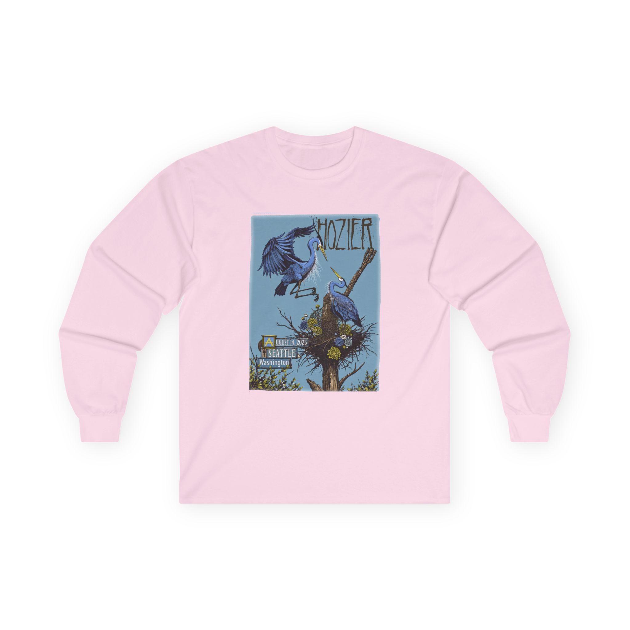 Hozier Seattle August 14 Show Unisex Ultra Cotton Long Sleeve Tee - Image 7