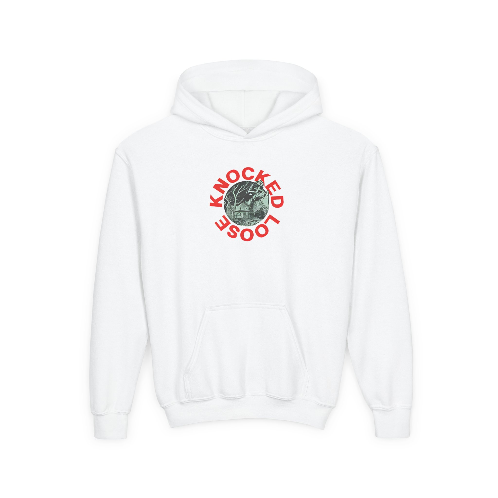 Knocked Loose Collecting Petals Youth Heavy Blend Hooded Sweatshirt