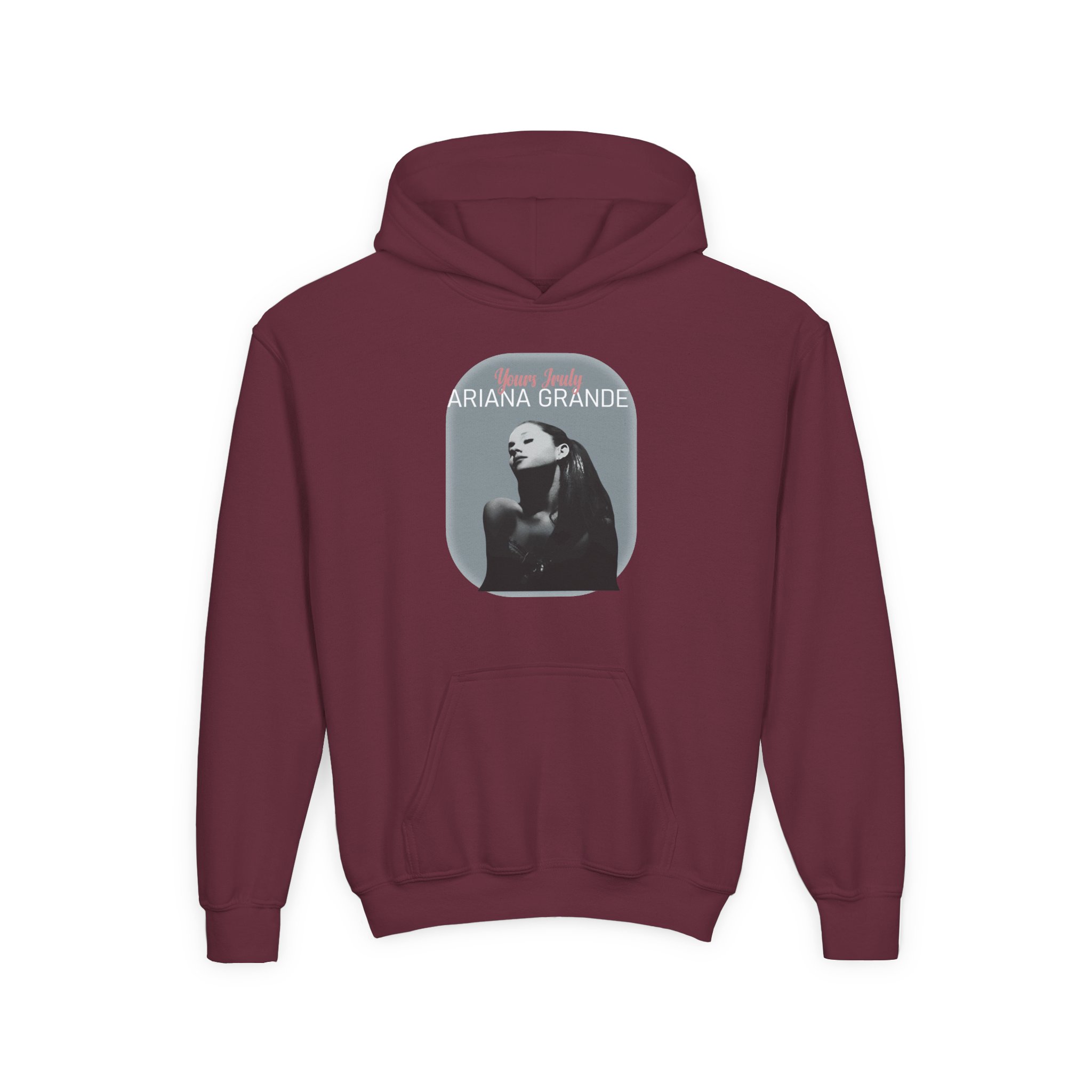 AG Yours Truly Cover Youth Heavy Blend Hooded Sweatshirt - Image 3