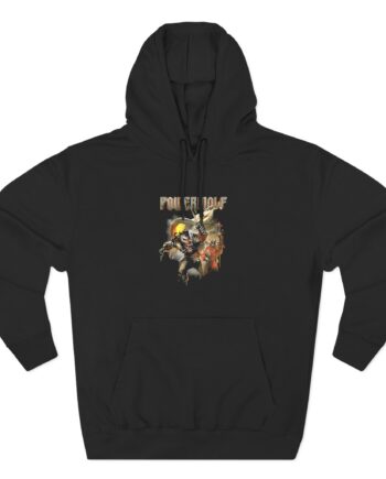 Powerwolf Sinners of the Seven Seas Three-Panel Fleece Hoodie
