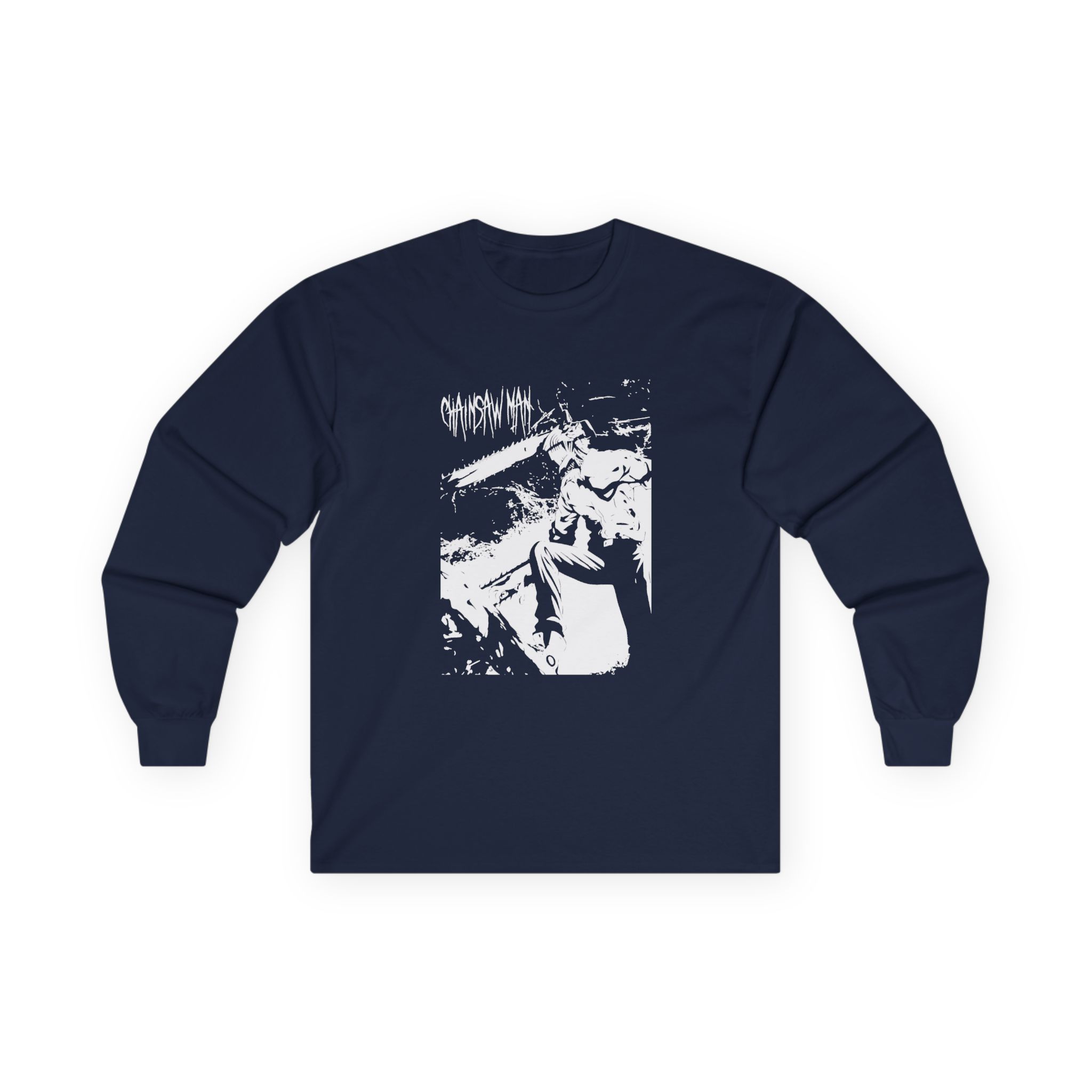 Chainsaw Man Jumbo Denji Unisex Ultra Cotton Long Sleeve Tee - Image 11