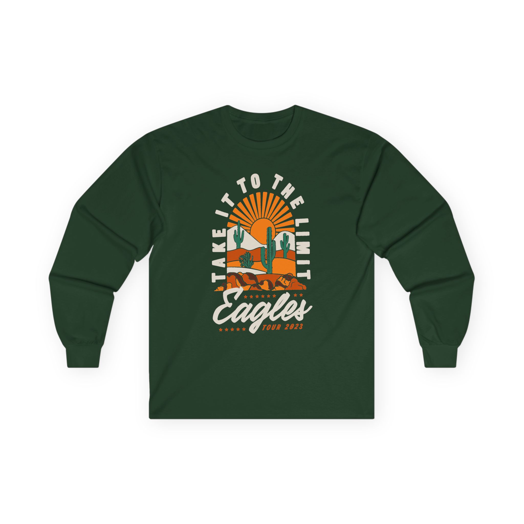 The Eagles Take It to the Limit Unisex Ultra Cotton Long Sleeve Tee - Image 5