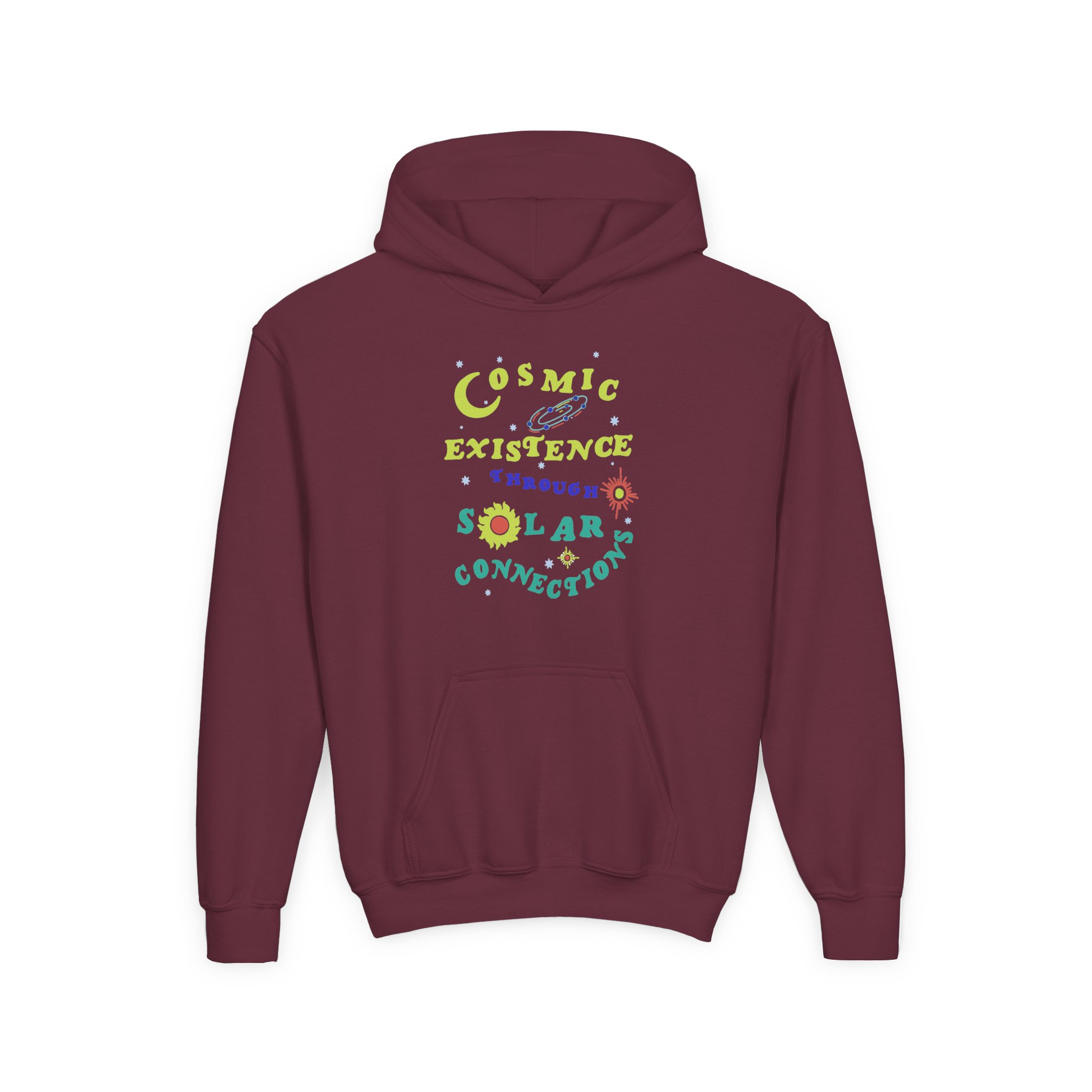 Youth Calvin Harris Cosmic Existence Heavy Blend Hooded Sweatshirt - Image 3