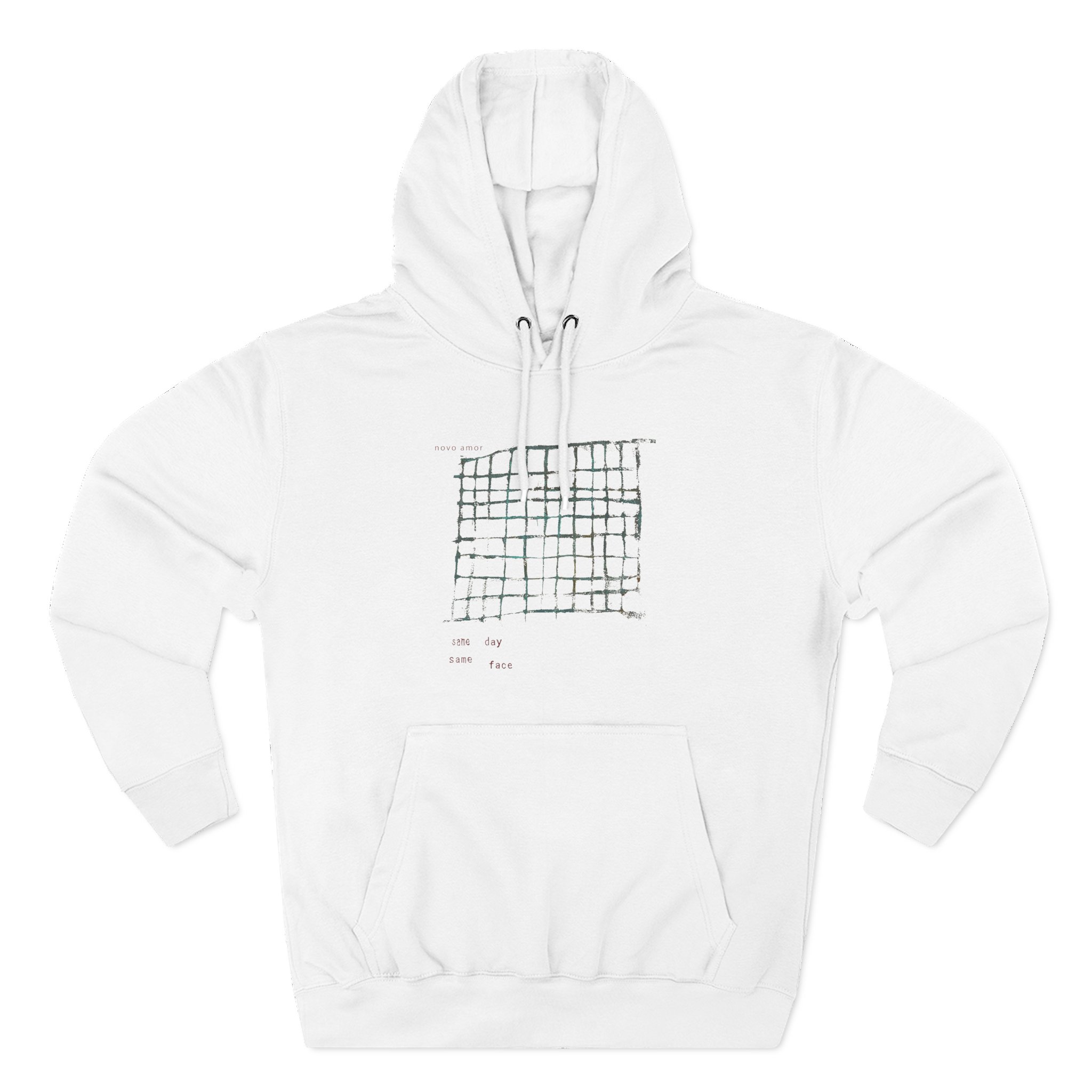 Novo Amor Symbols Three-Panel Fleece Hoodie