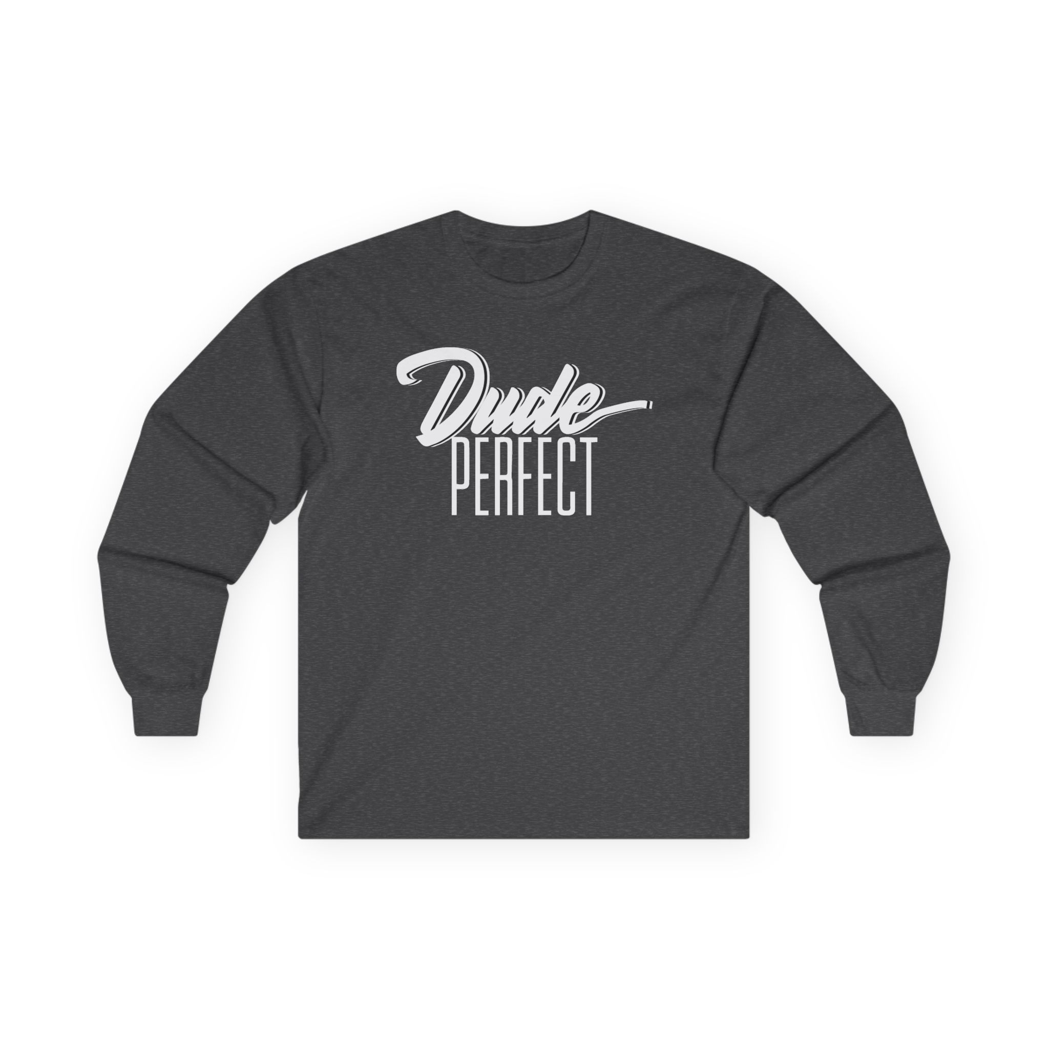 Dude Perfect Dude Script Unisex Ultra Cotton Long Sleeve Tee - Image 9