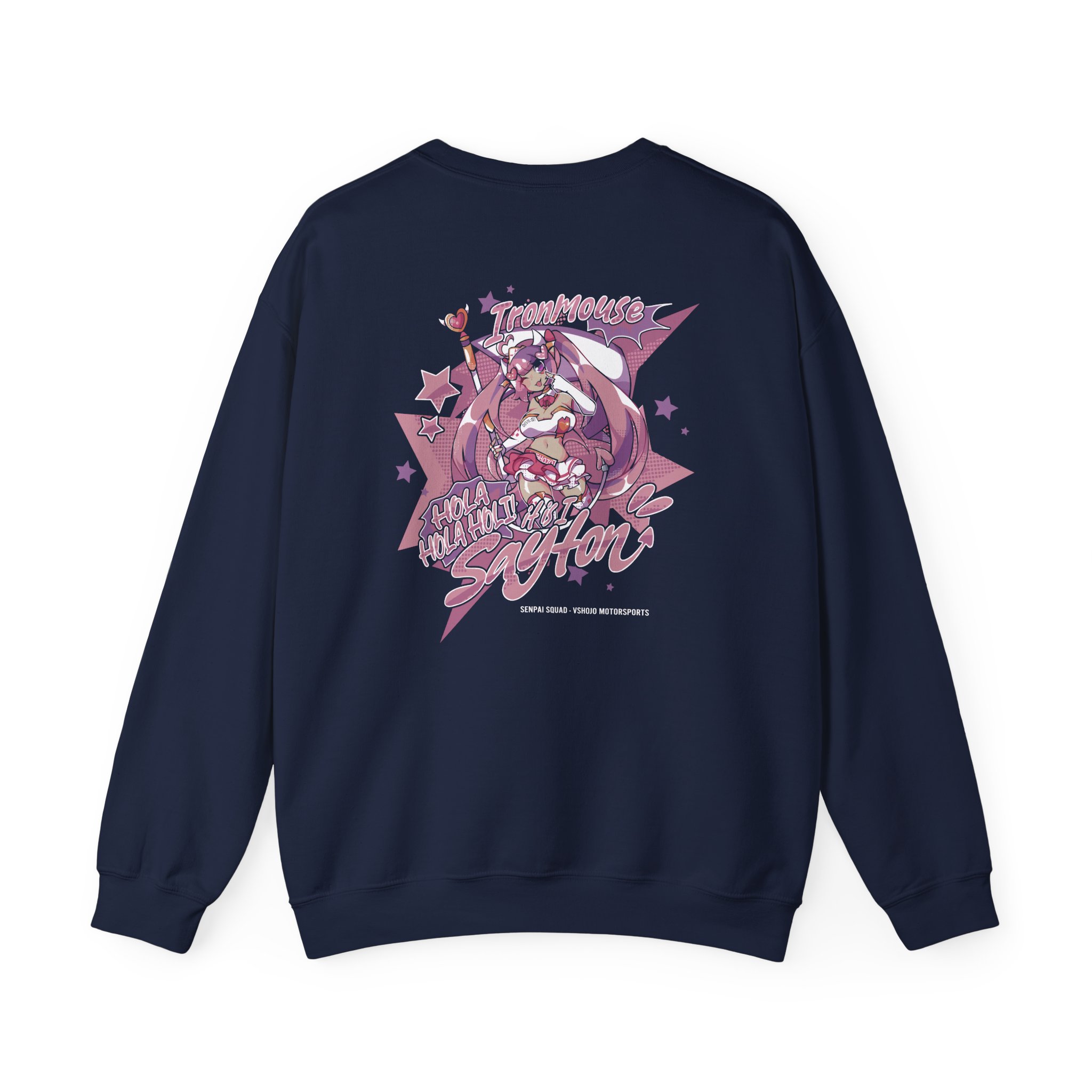Ironmouse V2 Vshojo X Senpai Squad Unisex Heavy Blend™ Crewneck Sweatshirt - Image 8