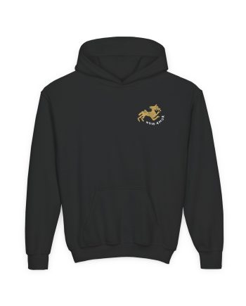 Novo Amor Embroidered Deer Youth Heavy Blend Hooded Sweatshirt