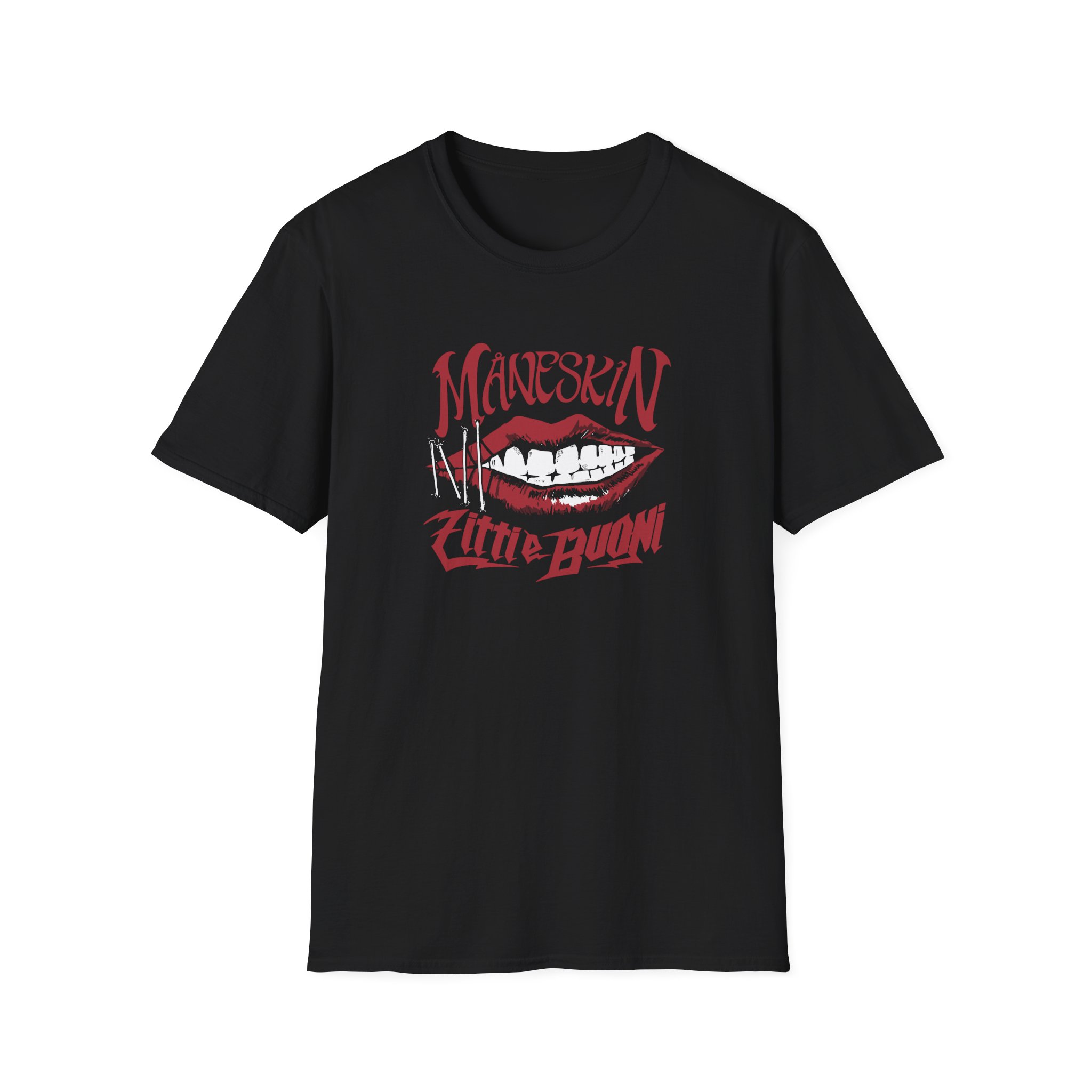 Maneskin ZITTI E BUONI Unisex Softstyle T-Shirt