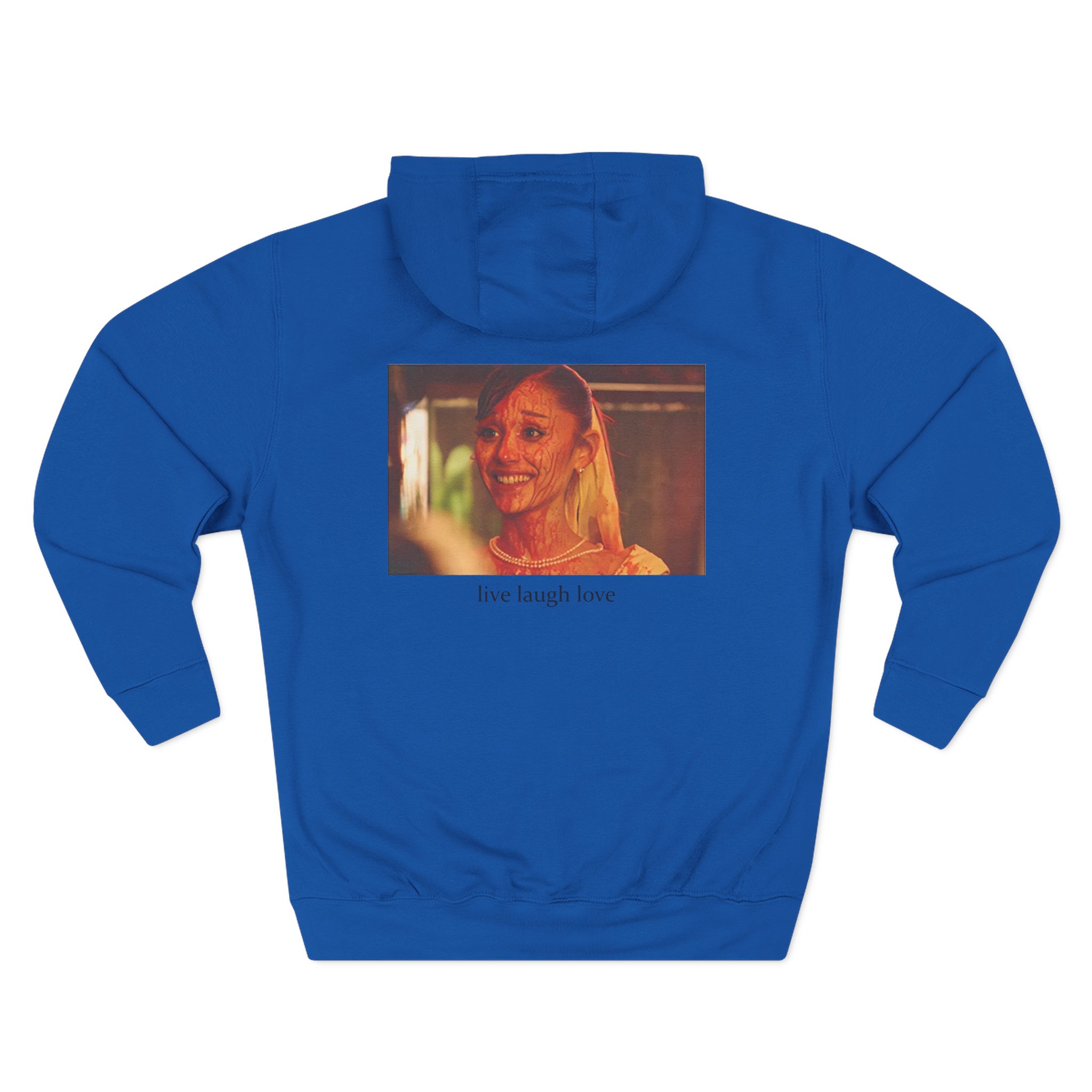 AG petal live laugh love Three-Panel Fleece Hoodie - Image 14