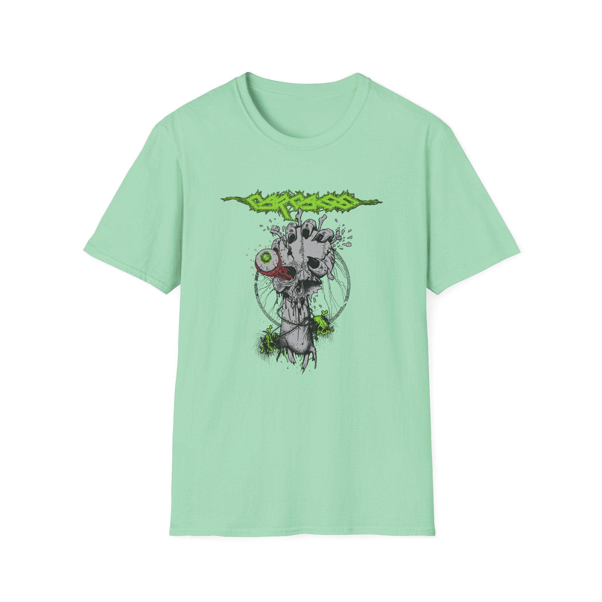 Carcass Vtg Unisex Softstyle T-Shirt - Image 25