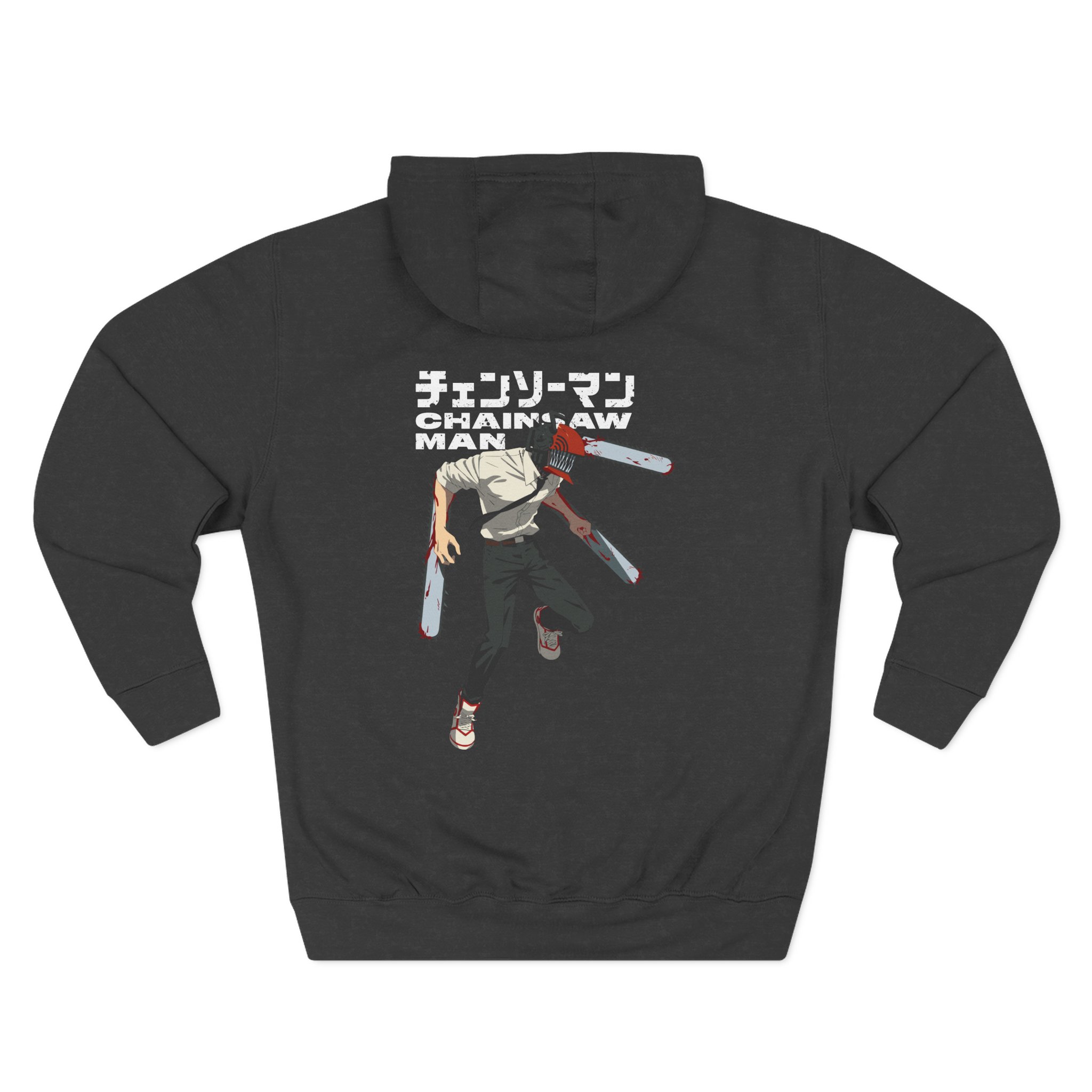 Chainsaw Man X Dim Mak Public Safety Three-Panel Fleece Hoodie - Image 4